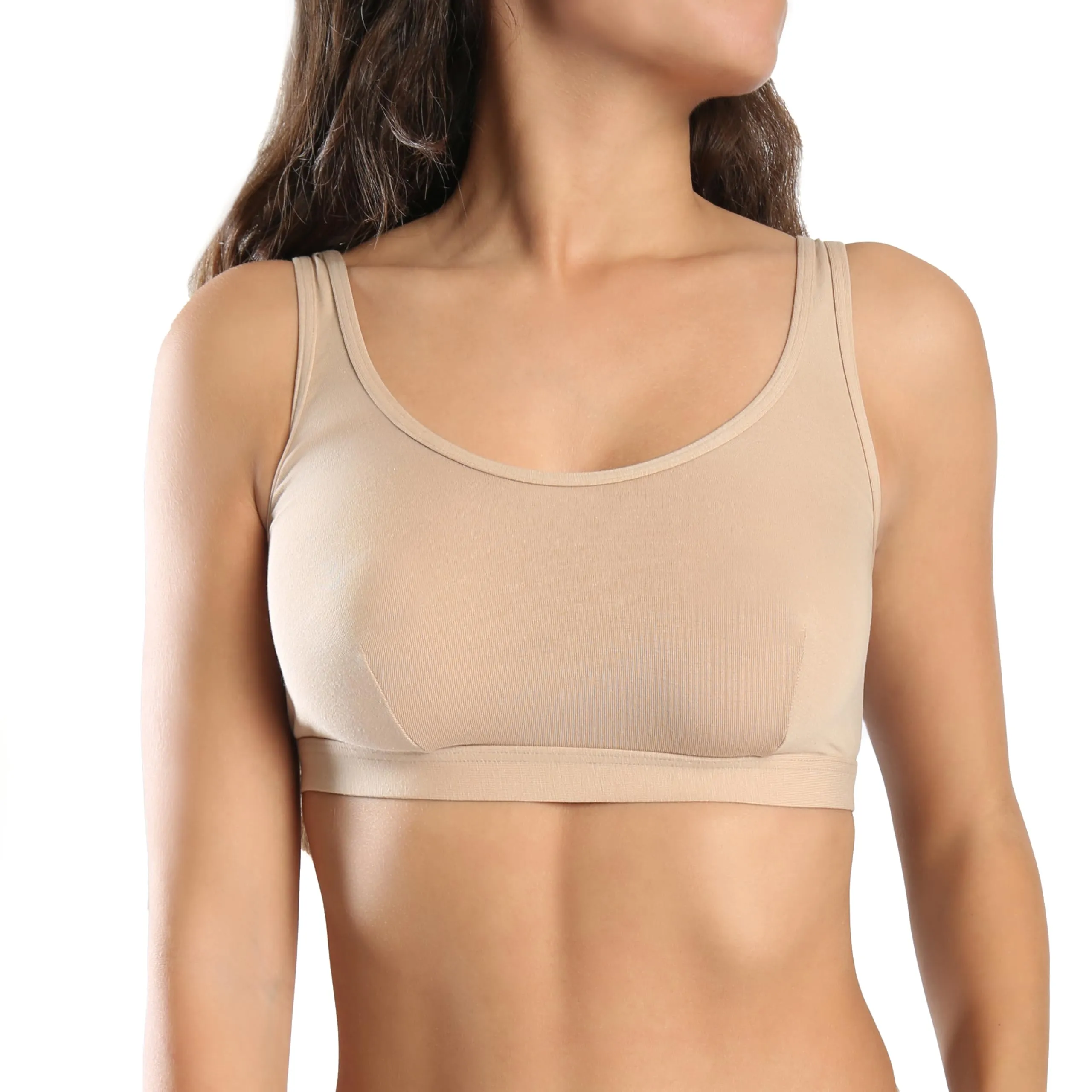 Cotonella, Brassiere in Cotone elasticizzato senza Ferretto - immagine 5
