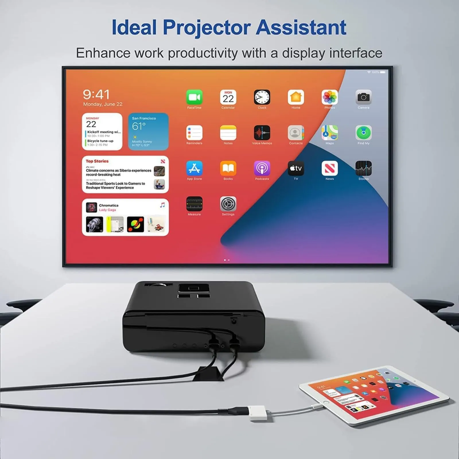 Aplimln Adattatore HDMI Lightning Digital AV 1080P per iPhone 14/13/12/11/8/7/XR - immagine 4