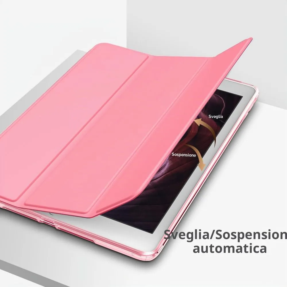 MoKo Cover per iPad 9a/8a/7a Gen 10,2" 2021/2020/2019, Conchiglia - immagine 7