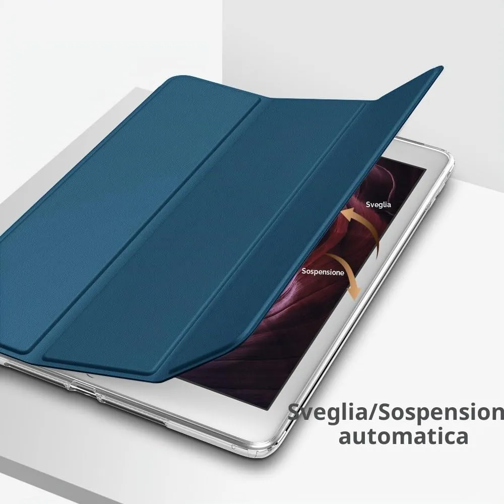MoKo Cover per iPad 9a/8a/7a Gen 10,2" 2021/2020/2019, Blu Cobalto - immagine 7
