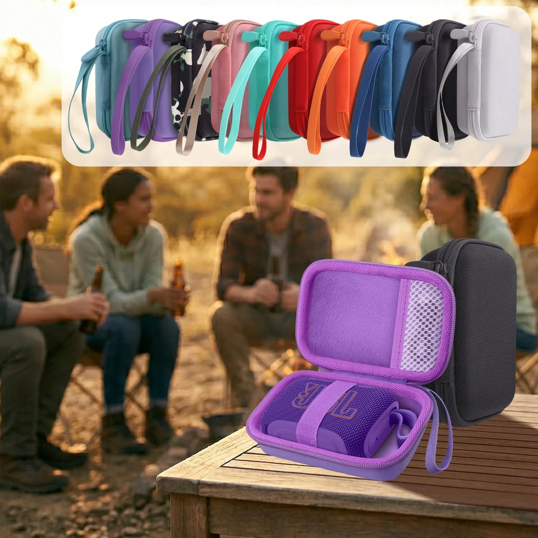 co2CREA Custodia Compatibile con JBL Go5/ 4/3 Altoparlante Bluetooth - immagine 9