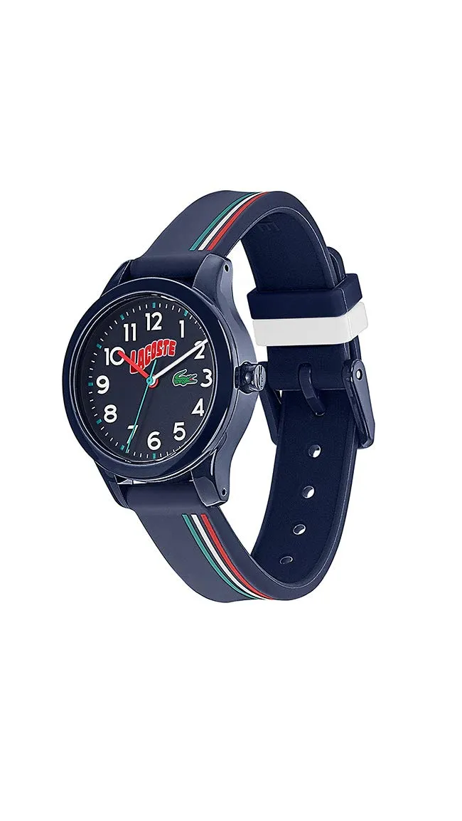 Lacoste 12.12 Kids Analog Quartz Watch with Blue Silicone Strap - 2030028 - immagine 3