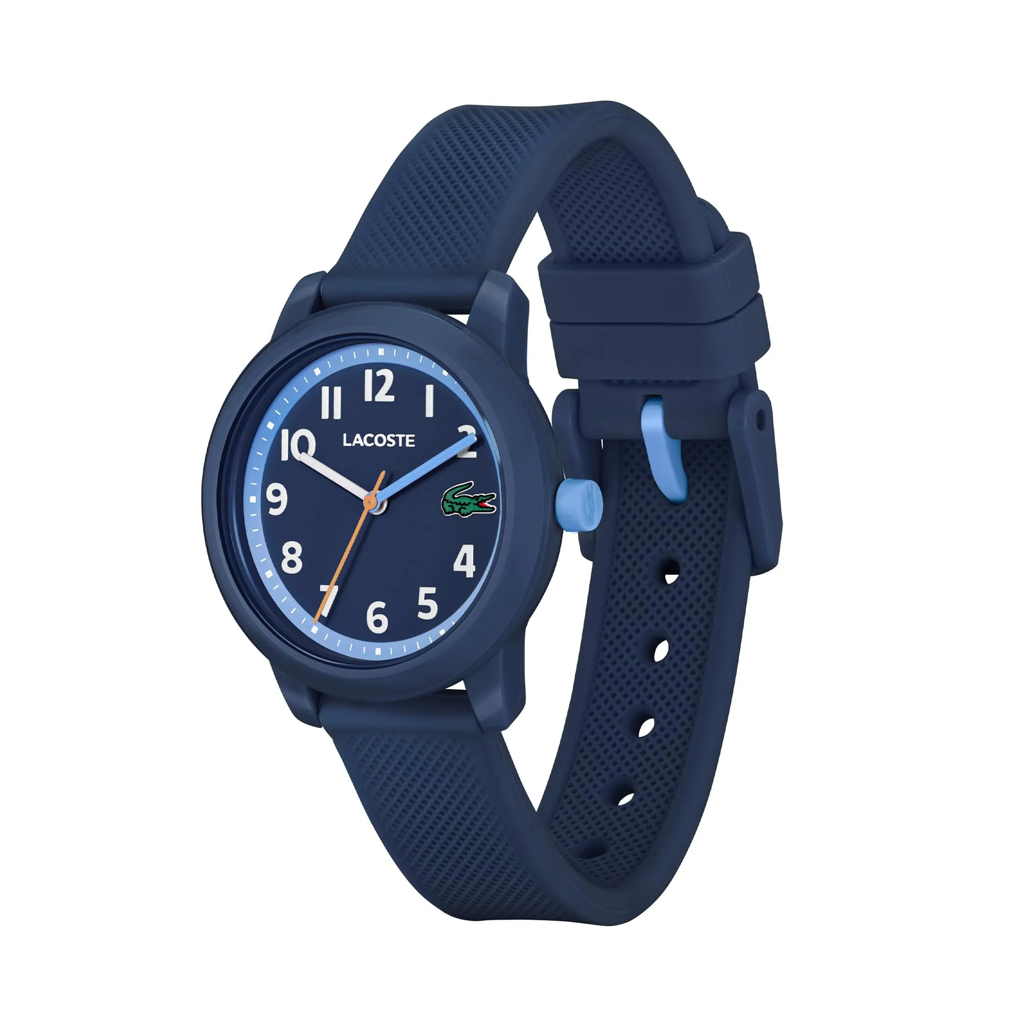 Lacoste 12.12 Kids Analog Quartz Watch - Navy Blue Silicone Strap - 2030043 - immagine 2