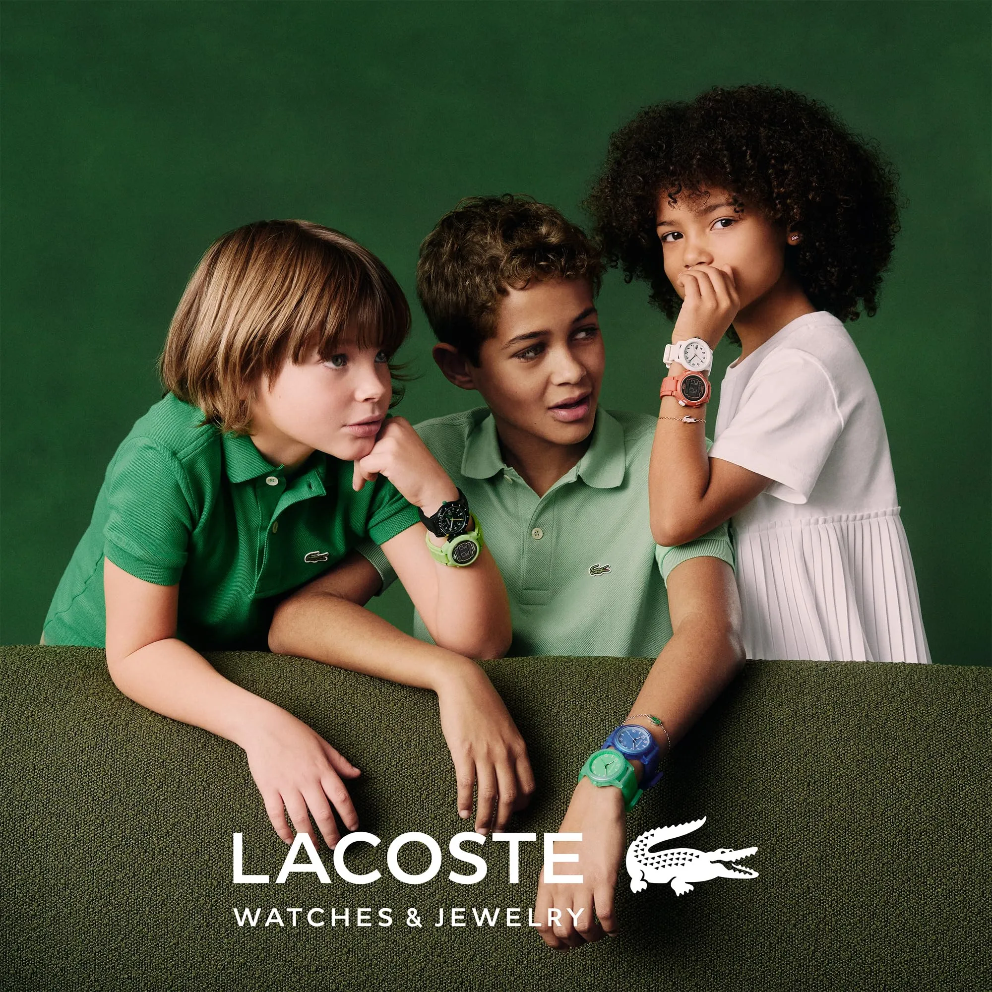 Lacoste 12.12 Kids Analog Quartz Watch - White Silicone Strap - 2030039 - immagine 5