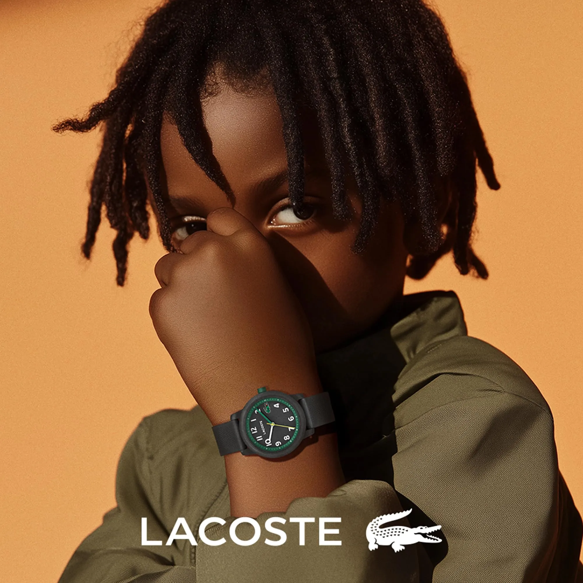 Lacoste 12.12 Kids Analog Quartz Watch - Black Silicone Strap - 2030042 - immagine 4