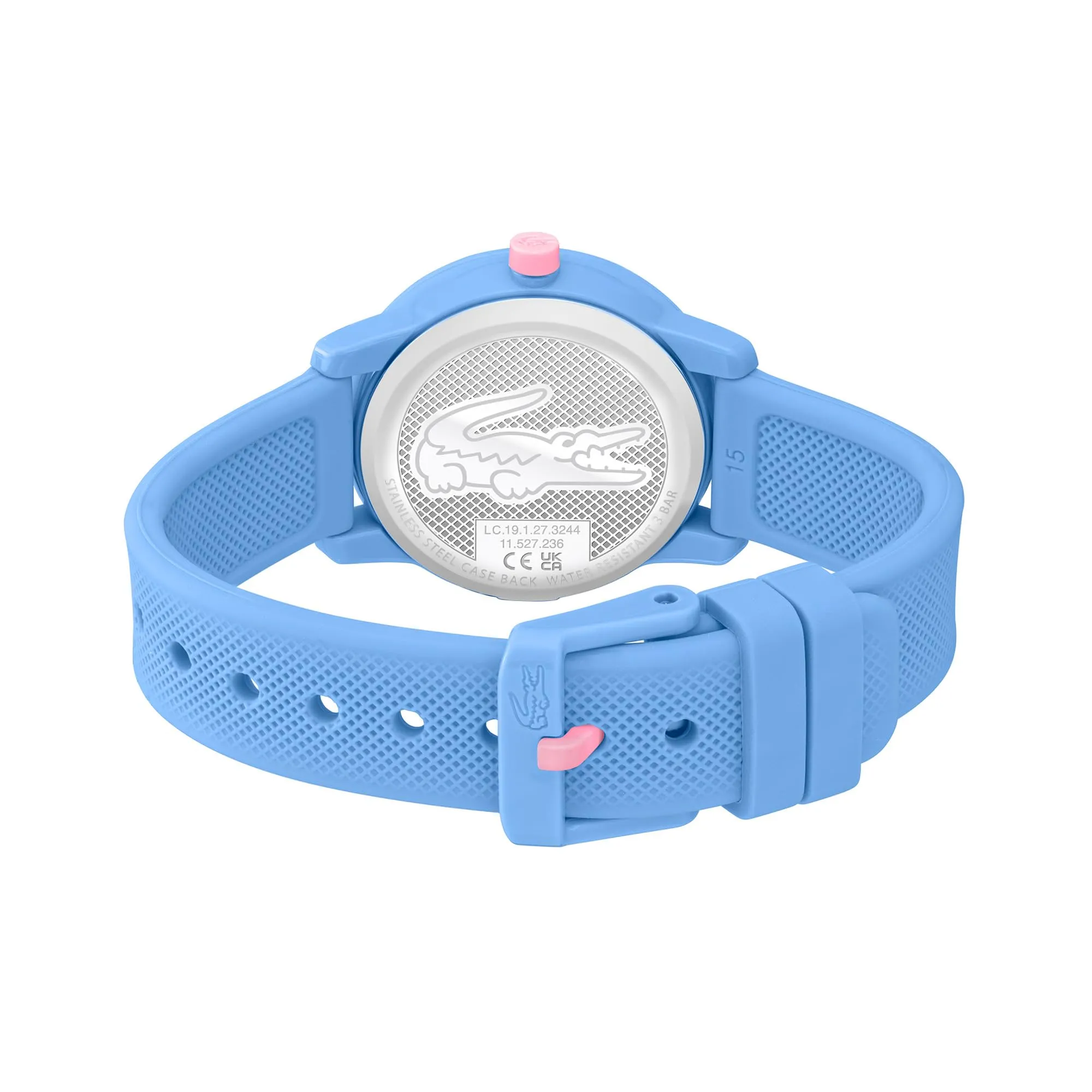 Lacoste 12.12 Kids Analog Quartz Watch with Blue Silicone Strap - 2030041 - immagine 3