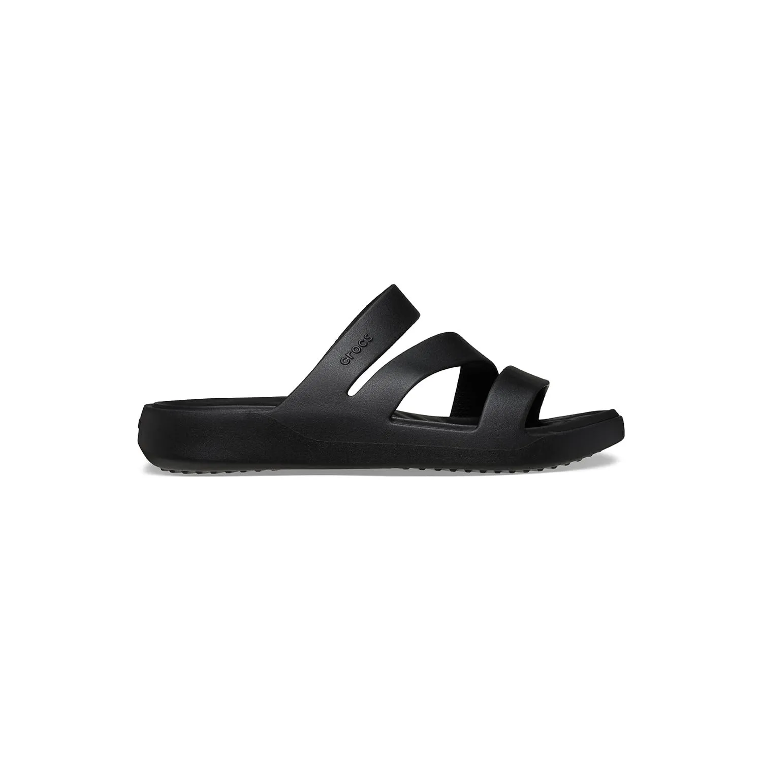 Crocs Getaway Strappy Sandalo, Nero, Donna, EU 36-37 - immagine 6