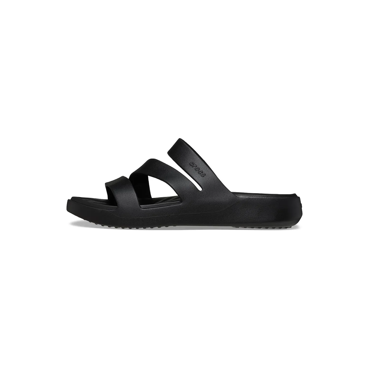 Crocs Getaway Strappy Sandalo, Nero, Donna, EU 41-42 - immagine 8