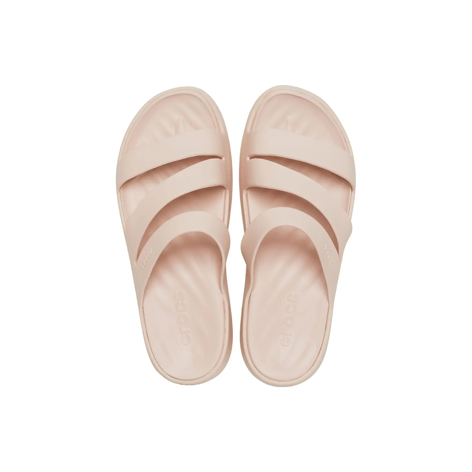 Crocs Getaway Strappy Sandalo, Quarzo, Donna, EU 36-37 - immagine 5