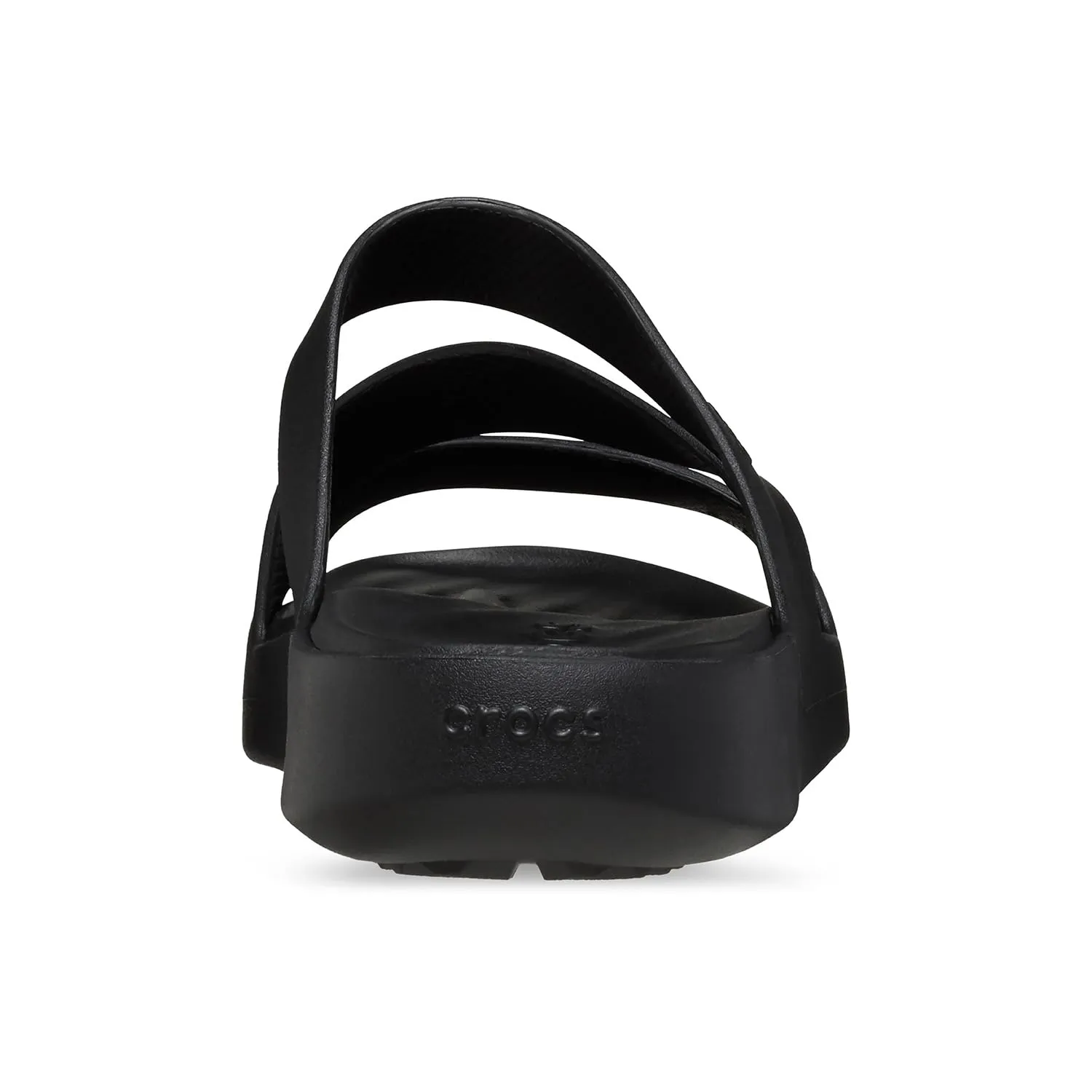 Crocs Getaway Strappy Sandalo, Nero, Donna, EU 38-39 - immagine 4