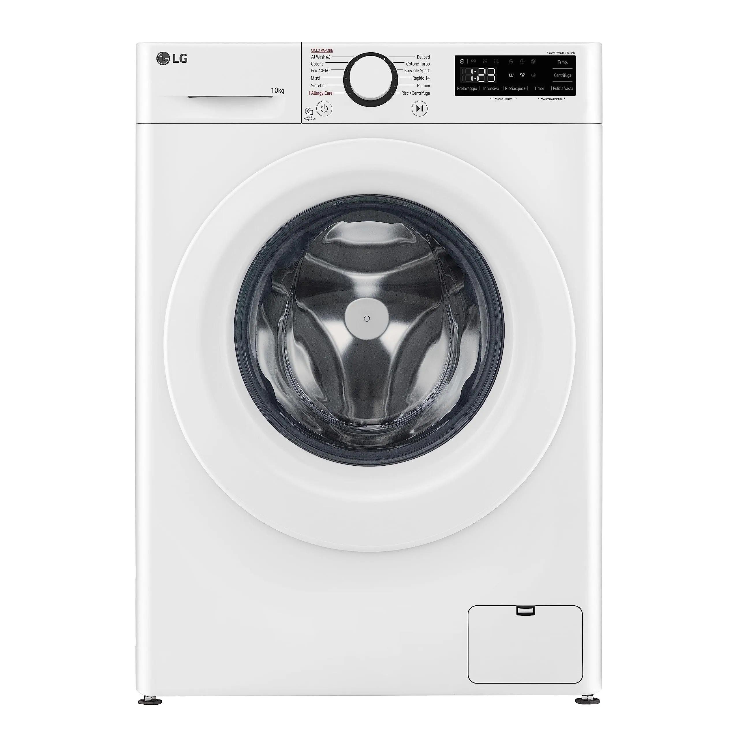 LG F4R3010NSWW Lavatrice 10 kg Serie R3, Classe A-10%, AI DD, Vapore - immagine 5