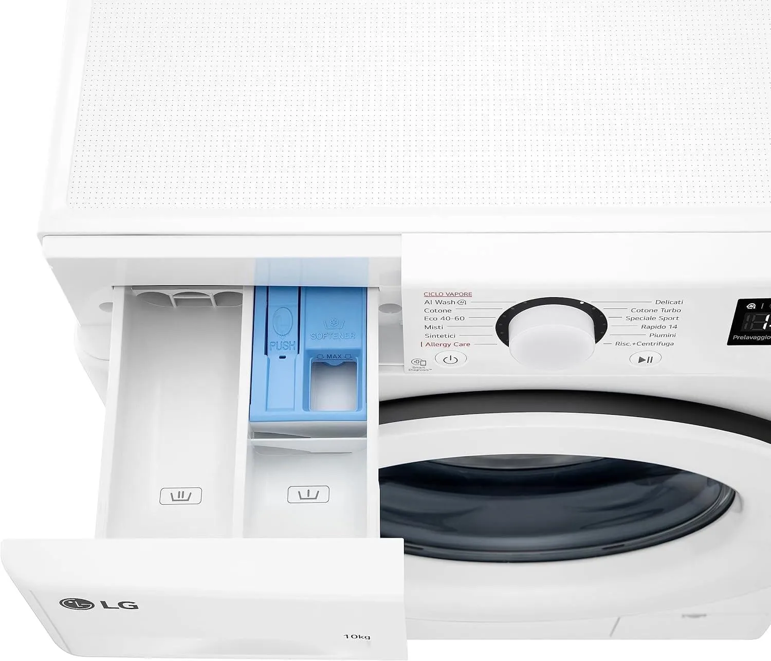 LG F4R3010NSWW Lavatrice 10 kg Serie R3, Classe A-10%, AI DD, Vapore - immagine 14
