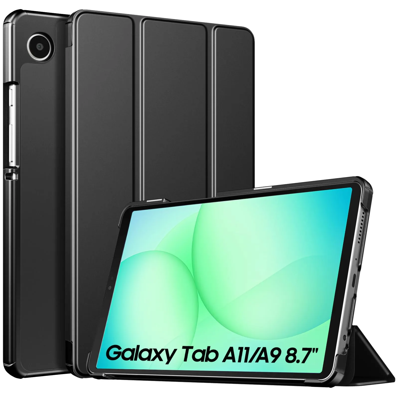 TiMOVO Cover per Samsung Galaxy Tab A11/A9 8,7 Pollici, Nero - immagine 1