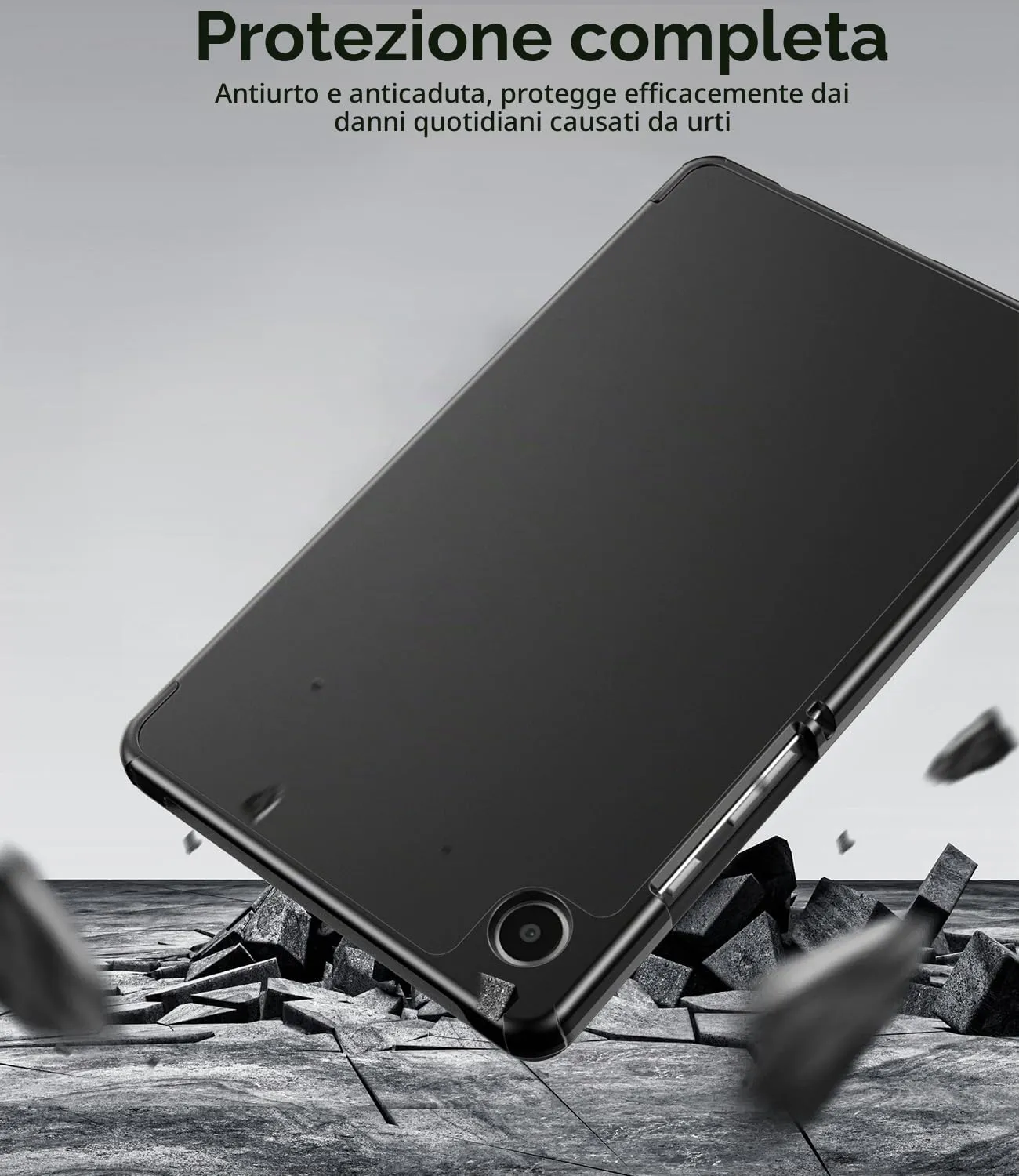 TiMOVO Cover per Samsung Galaxy Tab A11/A9 8,7 Pollici, Nero - immagine 5