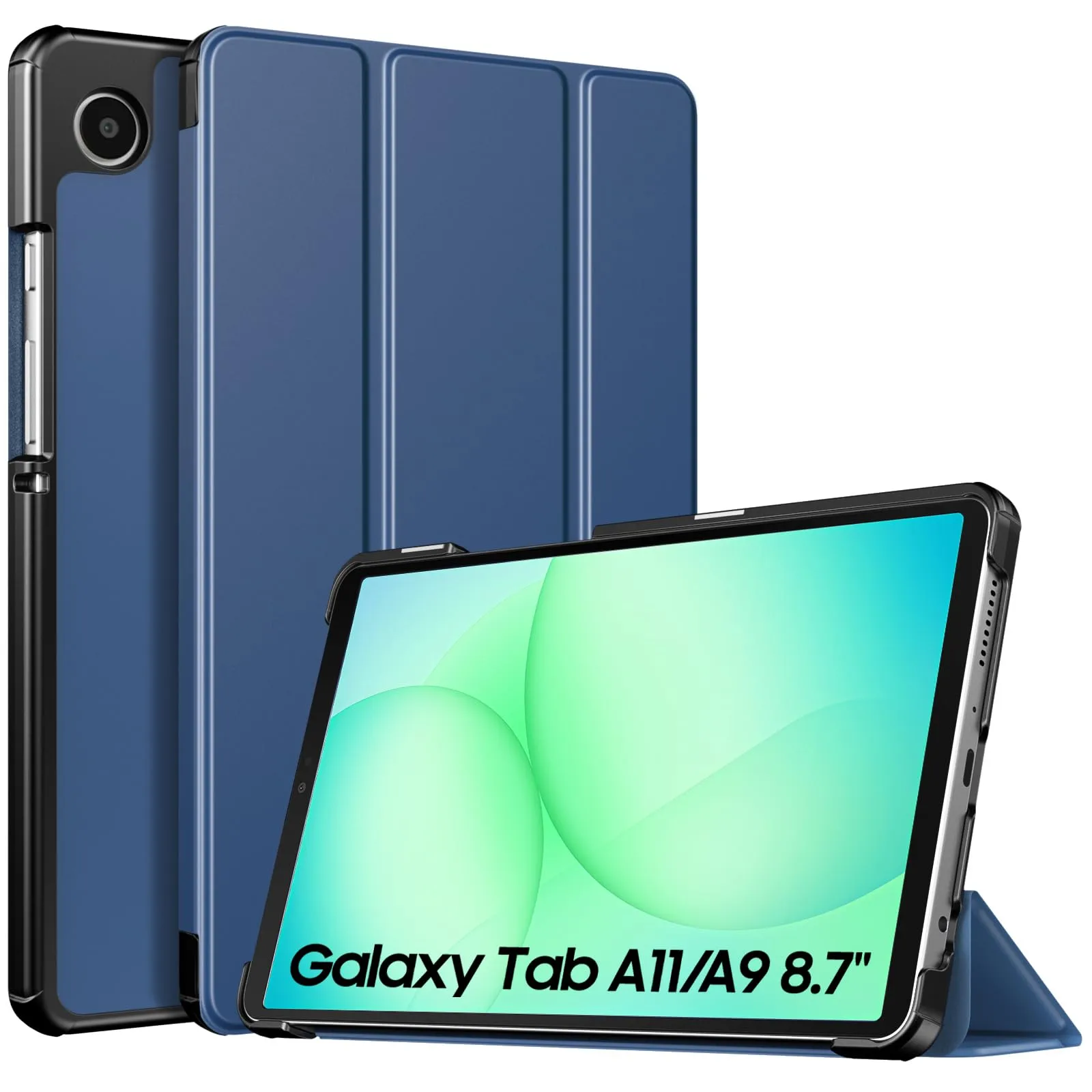 TiMOVO Cover per Samsung Galaxy Tab A11/A9 8,7 Pollici, Blu Marino - immagine 1