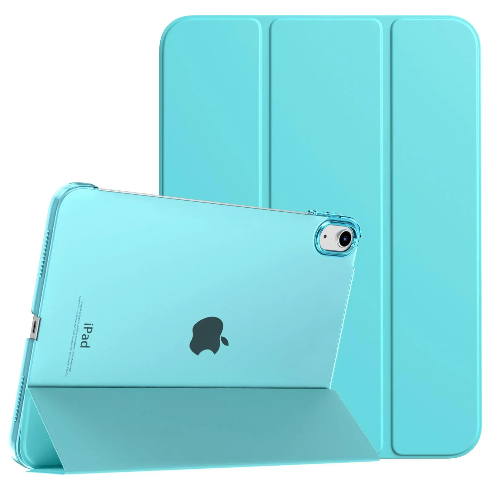 TiMOVO Cover Custodia per iPad A16 11"/iPad 10 Gen 10,9", Azzuro - immagine 1