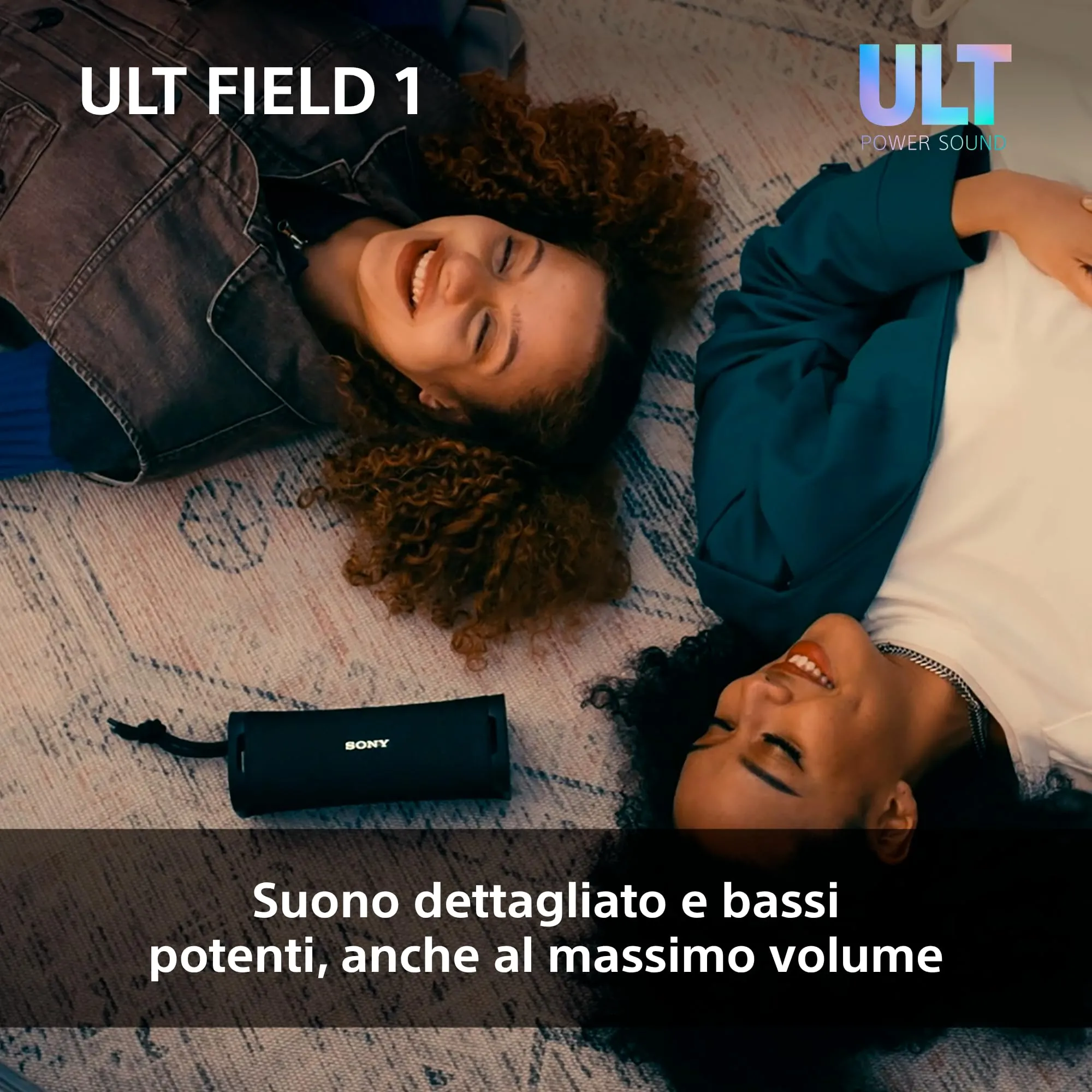 Sony ULT FIELD 1 | Speaker portatile wireless Bluetooth con ULT POWER SOUND, bassi profondi, IP67, impermeabile, antipolvere, antiurto, batteria da 12 ore, qualità chiamata chiara, viaggio - Off White - immagine 3