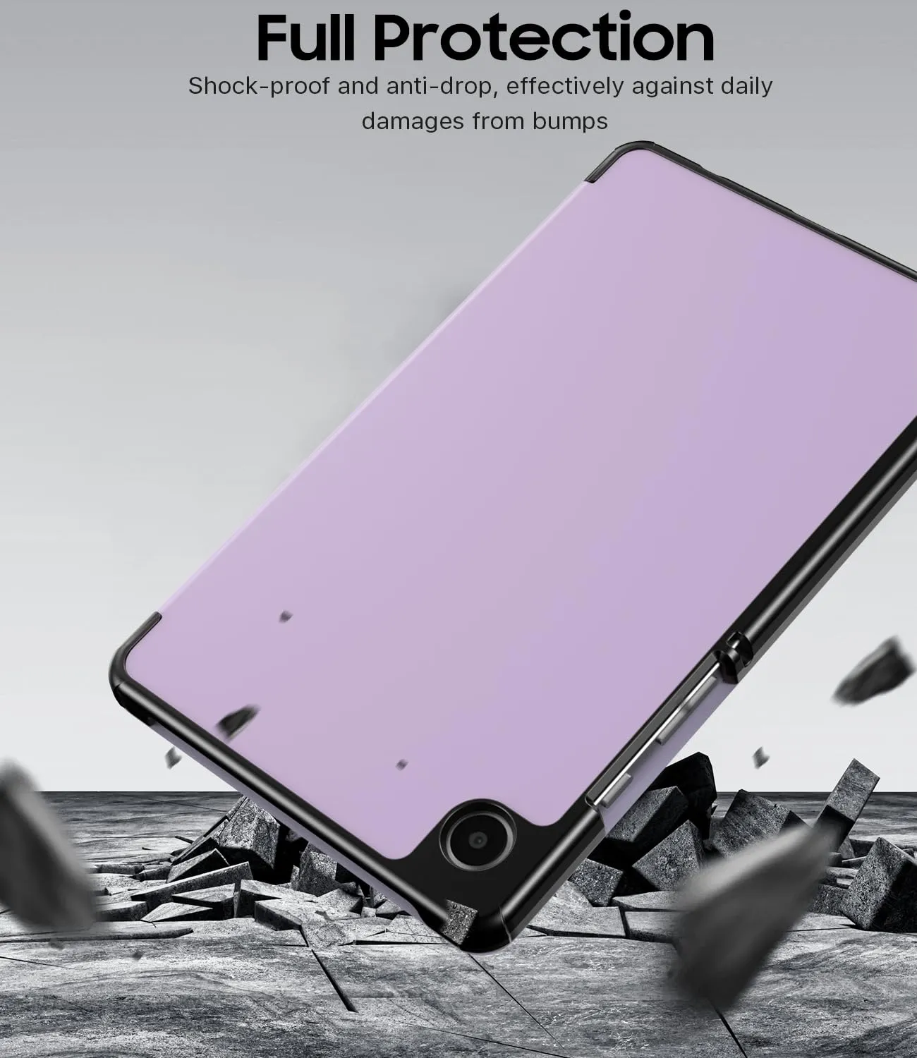 TiMOVO Cover per Samsung Galaxy Tab A11/A9 8,7 Pollici, Lilla - immagine 5