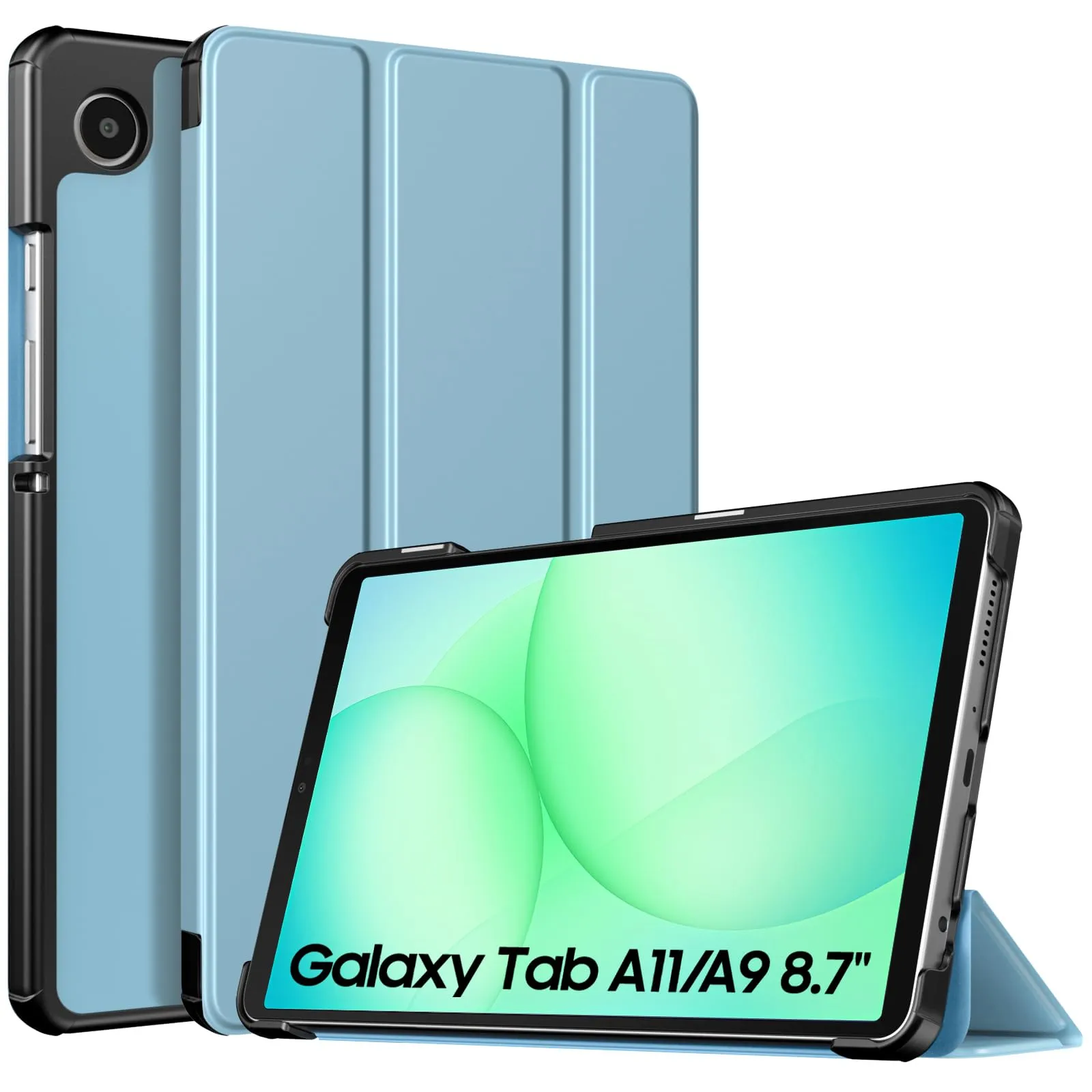 TiMOVO Cover per Samsung Galaxy Tab A11/A9 8,7 Pollici, BluNebbioso - immagine 1