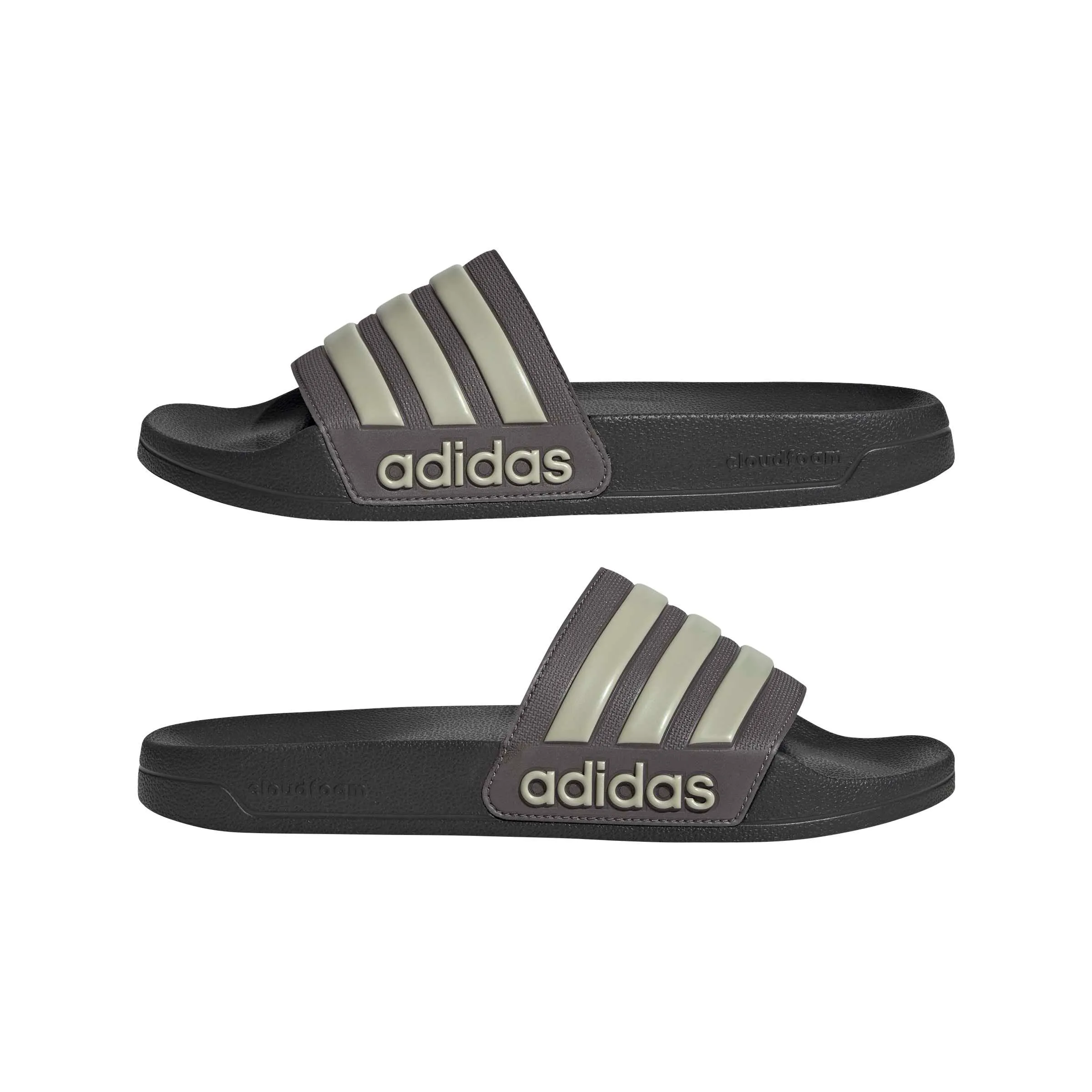 adidas Adilette Shower Slides, Infradito Unisex - Adulto, Charcoal Putty Grey Carbon, 48.5 EU - immagine 6