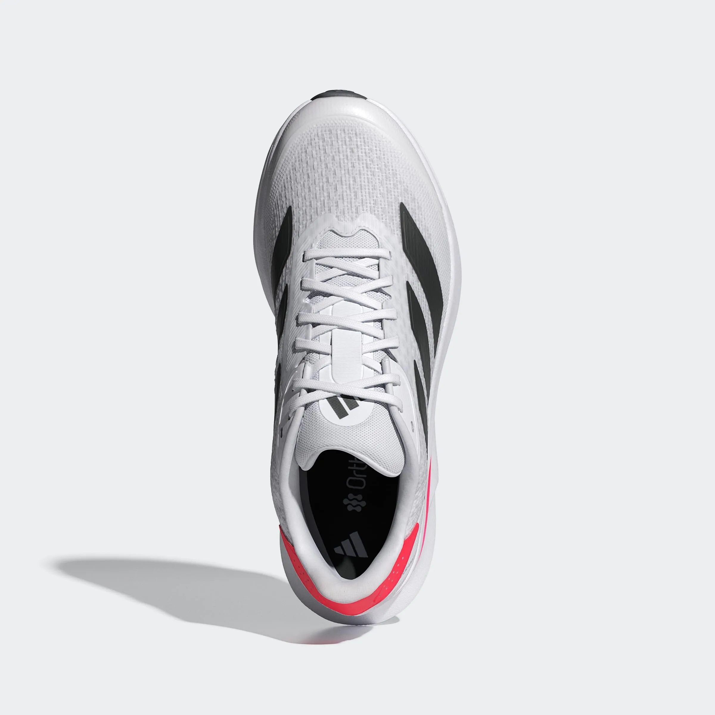 adidas Uomo Duramo SL 2 Running Shoes, Cloud White/Core Black/Lucid Red, 48 EU - immagine 4
