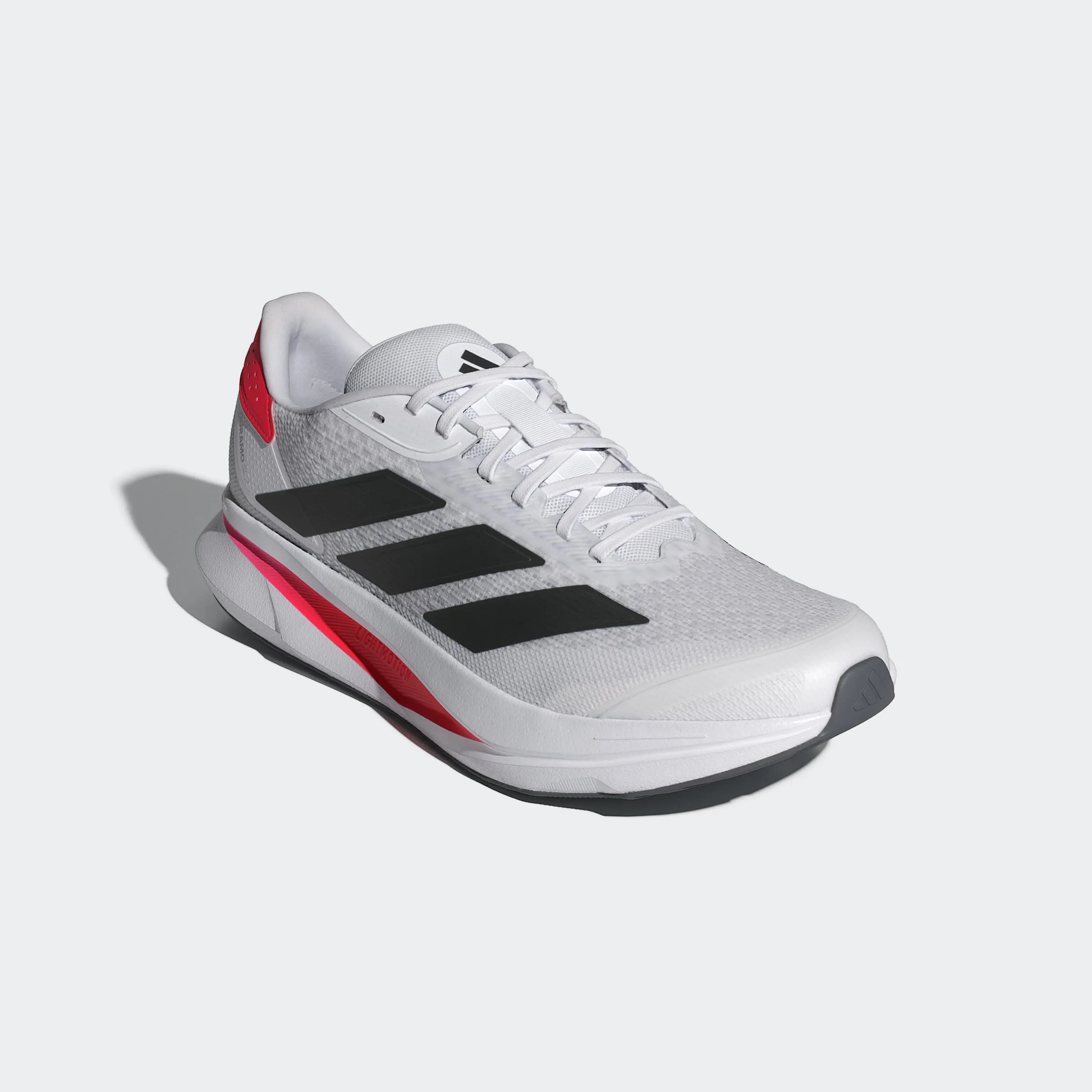 adidas Uomo Duramo SL 2 Running Shoes, Cloud White/Core Black/Lucid Red, 48 EU - immagine 6