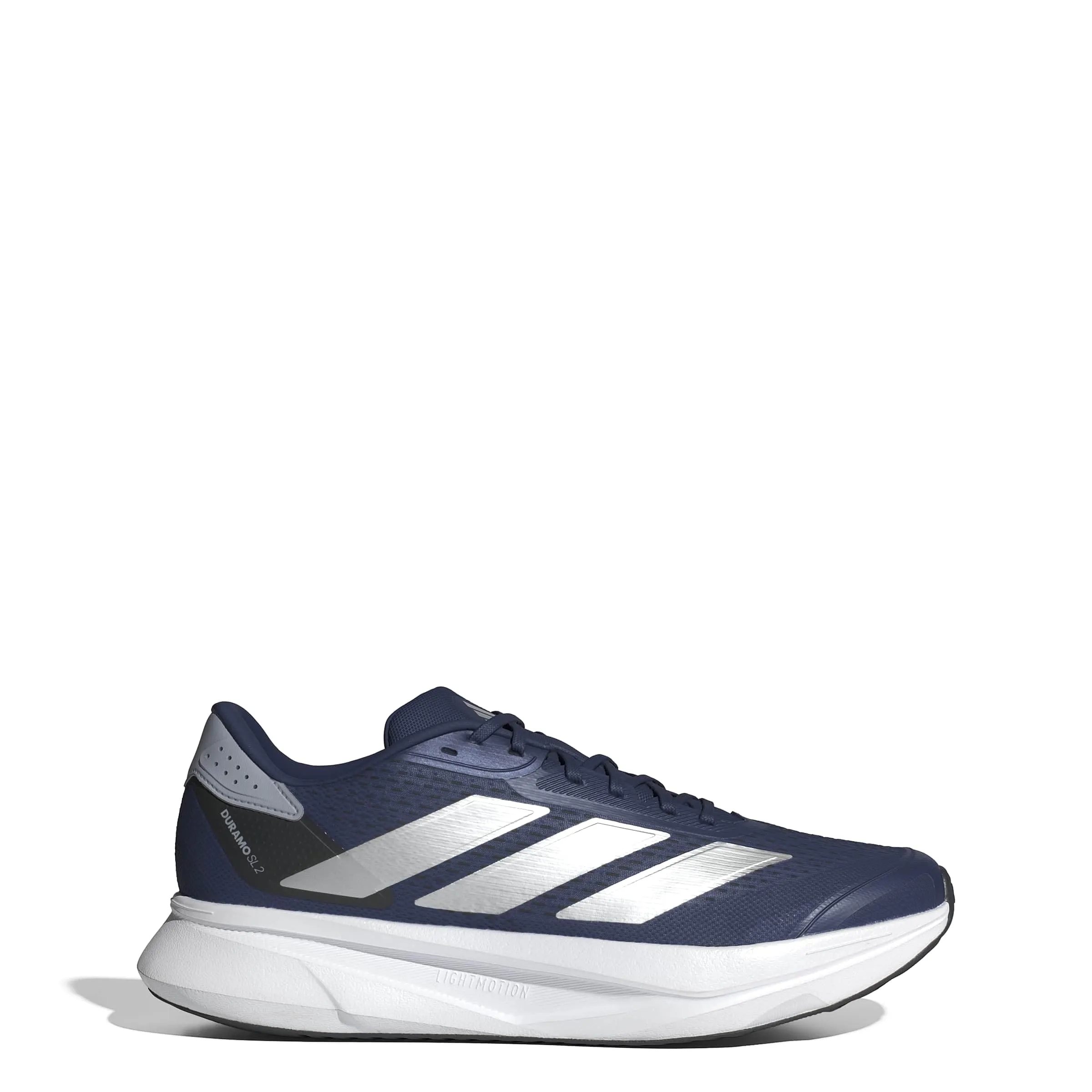 adidas Uomo Duramo SL 2 Running Shoes, Dark Blue/Silver Metallic/Halo Silver, 49 1/3 EU - immagine 4