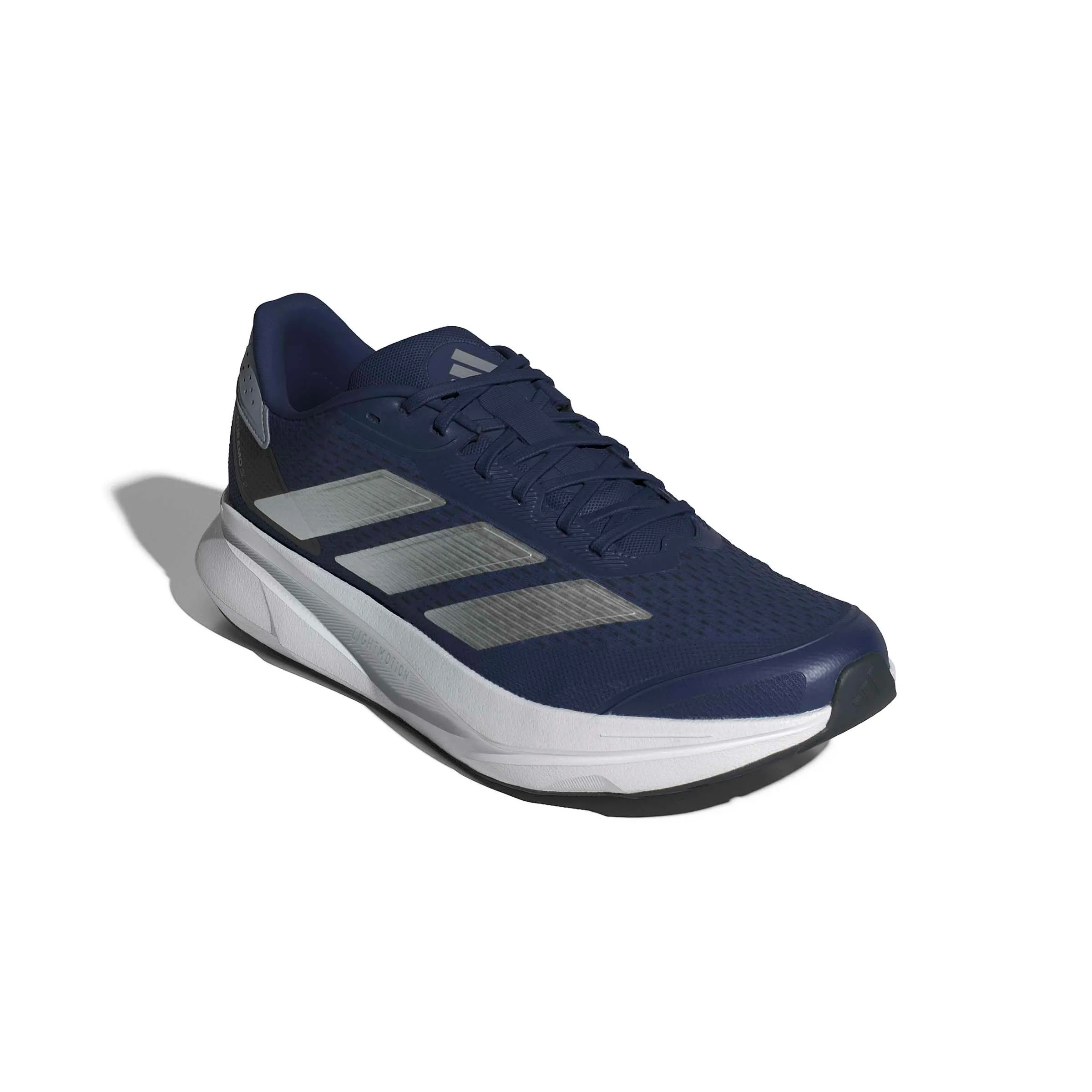 adidas Uomo Duramo SL 2 Running Shoes, Dark Blue/Silver Metallic/Halo Silver, 44 2/3 EU - immagine 7