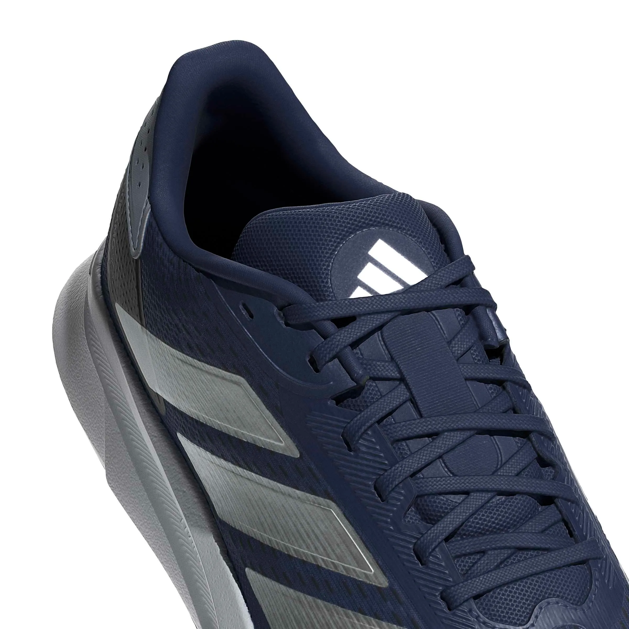 adidas Uomo Duramo SL 2 Running Shoes, Dark Blue/Silver Metallic/Halo Silver, 44 2/3 EU - immagine 9