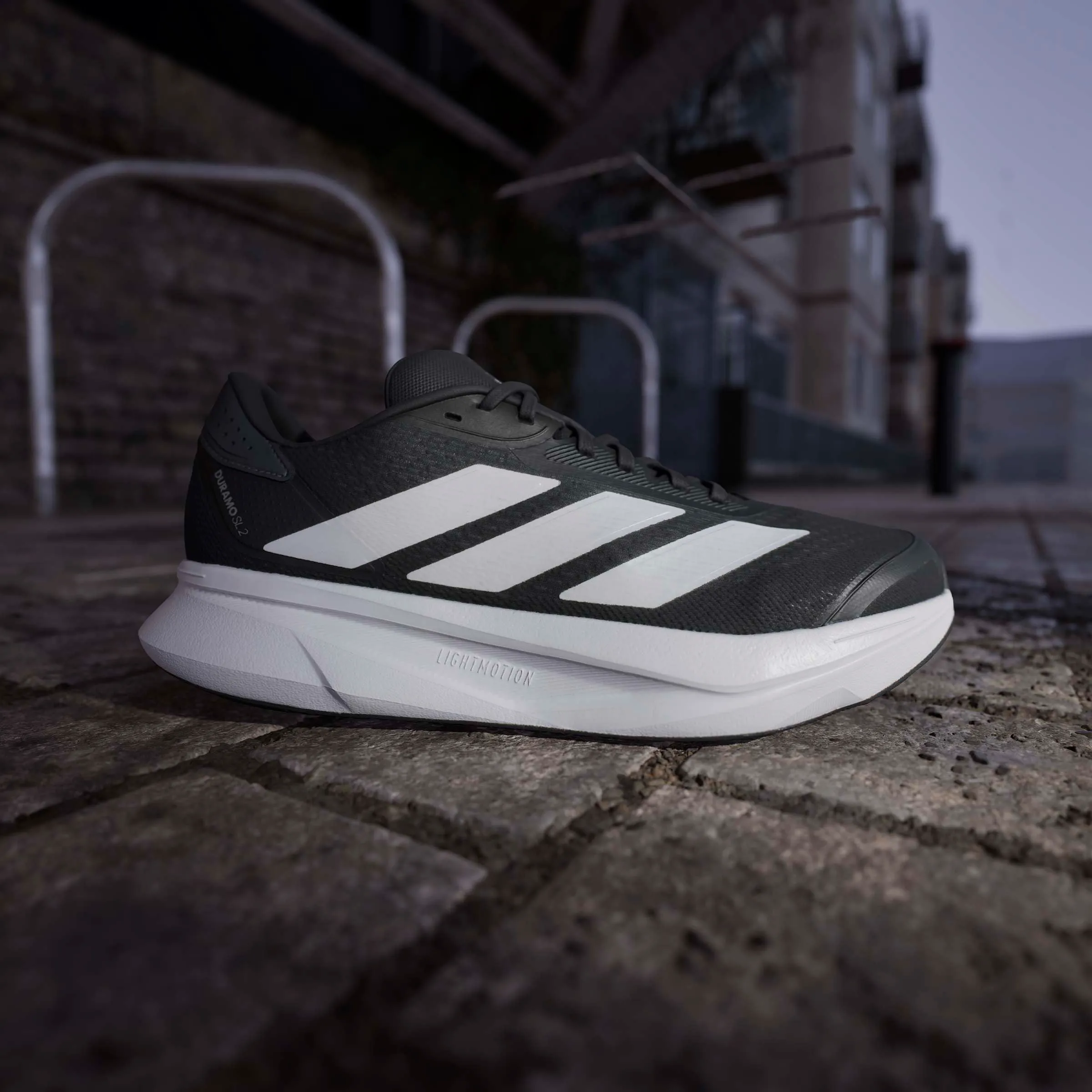 adidas Uomo Duramo SL 2 Running Shoes, Core Black/Cloud White/Grey Five, 42 EU - immagine 2