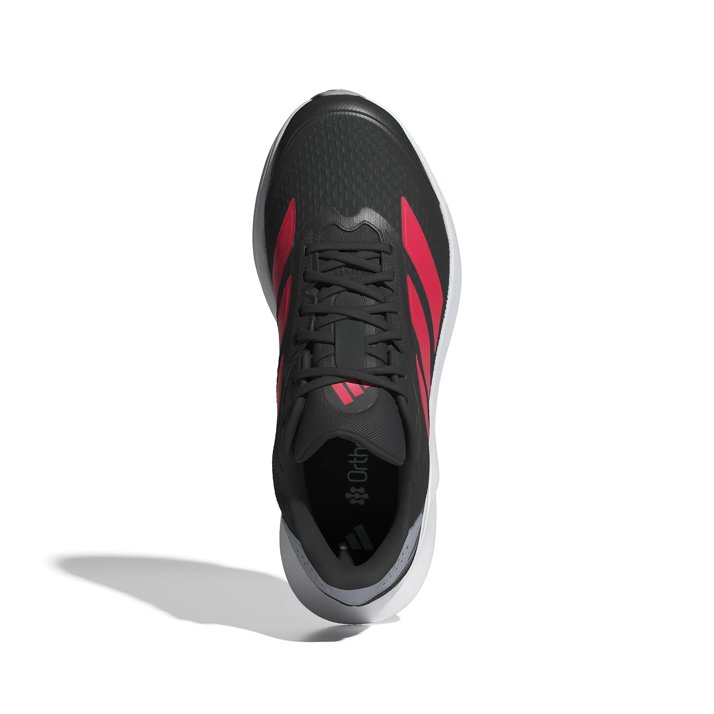 Adidas Uomo Duramo SL 2 Running Shoes, Core Black/Lucid Red/Halo Silver, 44 EU - immagine 7
