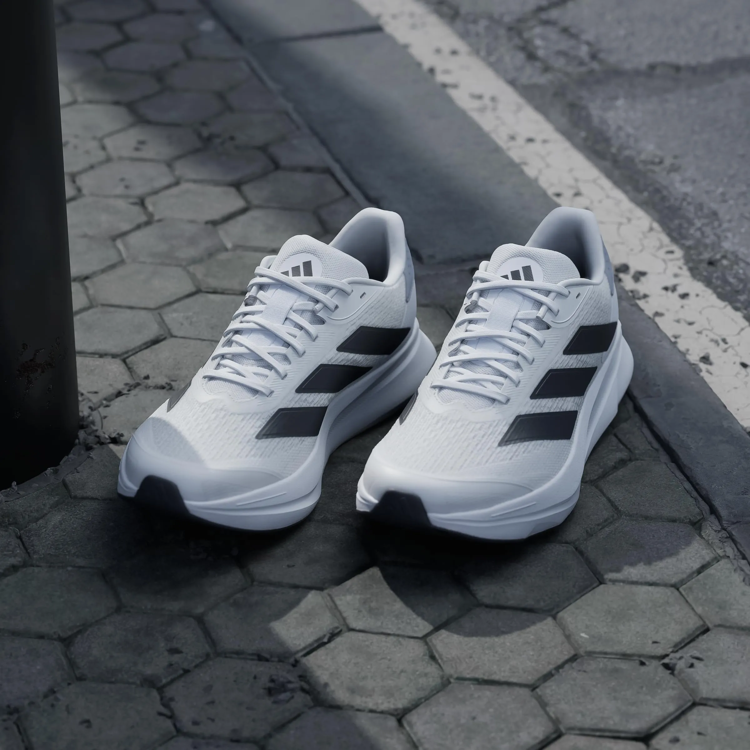 adidas Uomo Duramo SL 2 Running Shoes, Core Black/Core Black/Halo Silver, 41 1/3 EU - immagine 9