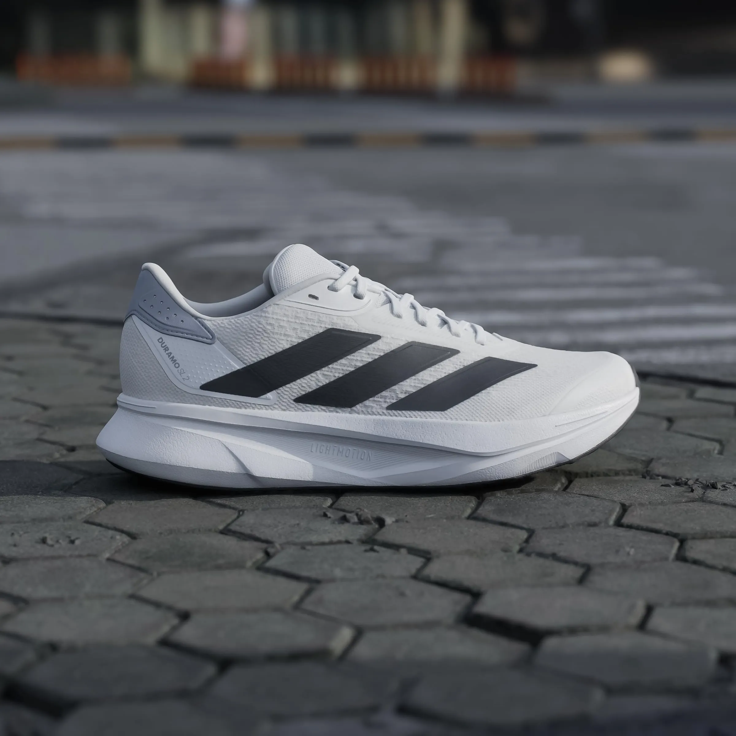 adidas Uomo Duramo SL 2 Running Shoes, Core Black/Core Black/Halo Silver, 45 1/3 EU - immagine 2