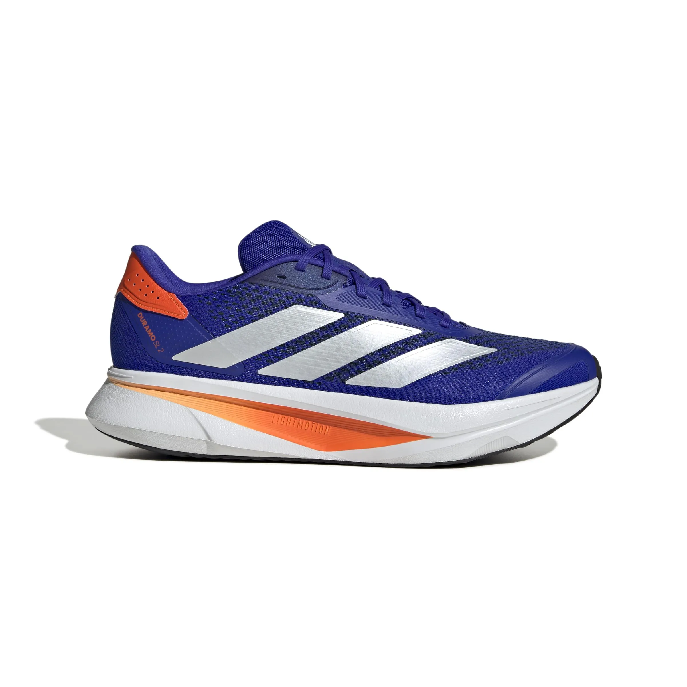 Adidas Uomo Duramo SL 2 Running Shoes, Lucid Blue/Zero Metalic/Impact Orange, 46 2/3 EU - immagine 3
