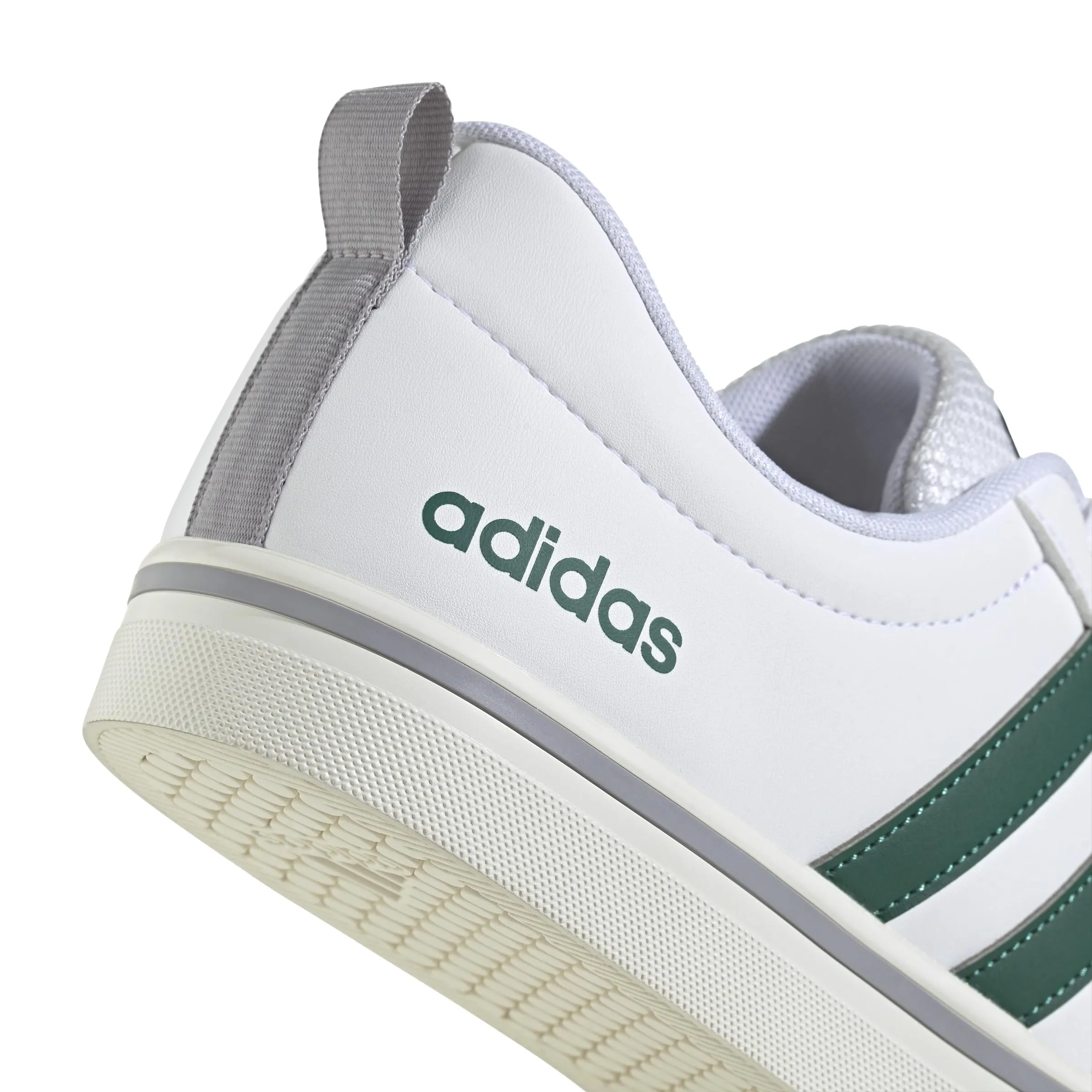 adidas Unisex - Adulto VS Pace 2.0 Shoes, Ftwr White Collegiate Green Glory Grey, 42 2/3 EU - immagine 4