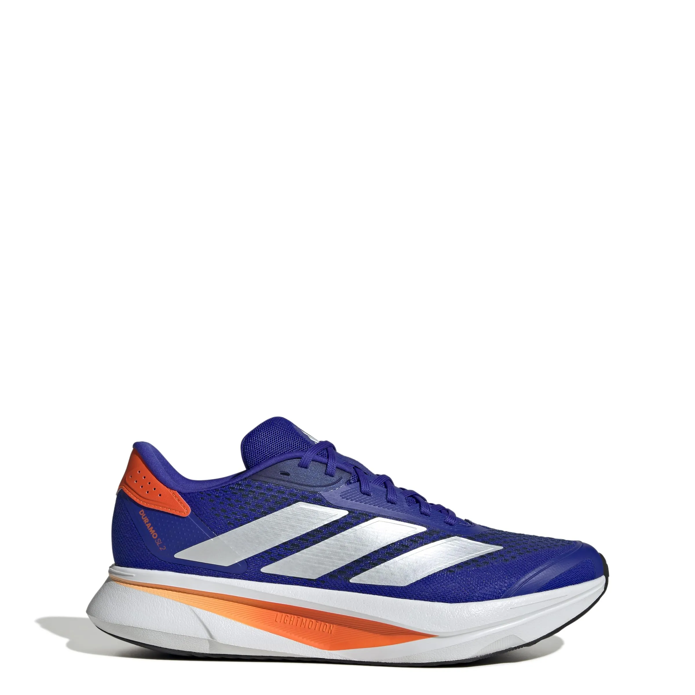 Adidas Uomo Duramo SL 2 Running Shoes, Lucid Blue/Zero Metalic/Impact Orange, 39 1/3 EU - immagine 4