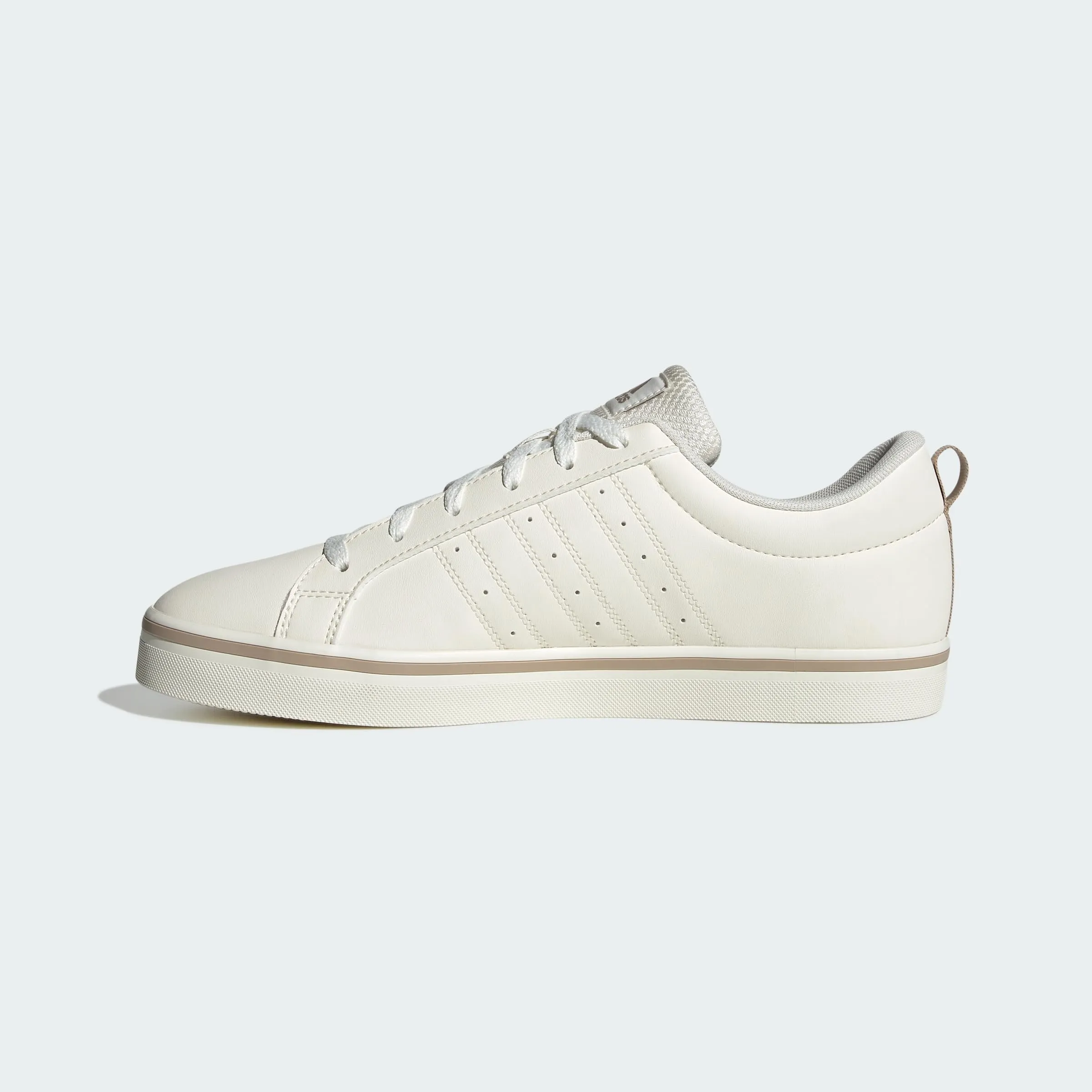 adidas Unisex - Adulto VS Pace 2.0 Shoes, Core White Blanch Cargo Clay Brown, 44 EU - immagine 2