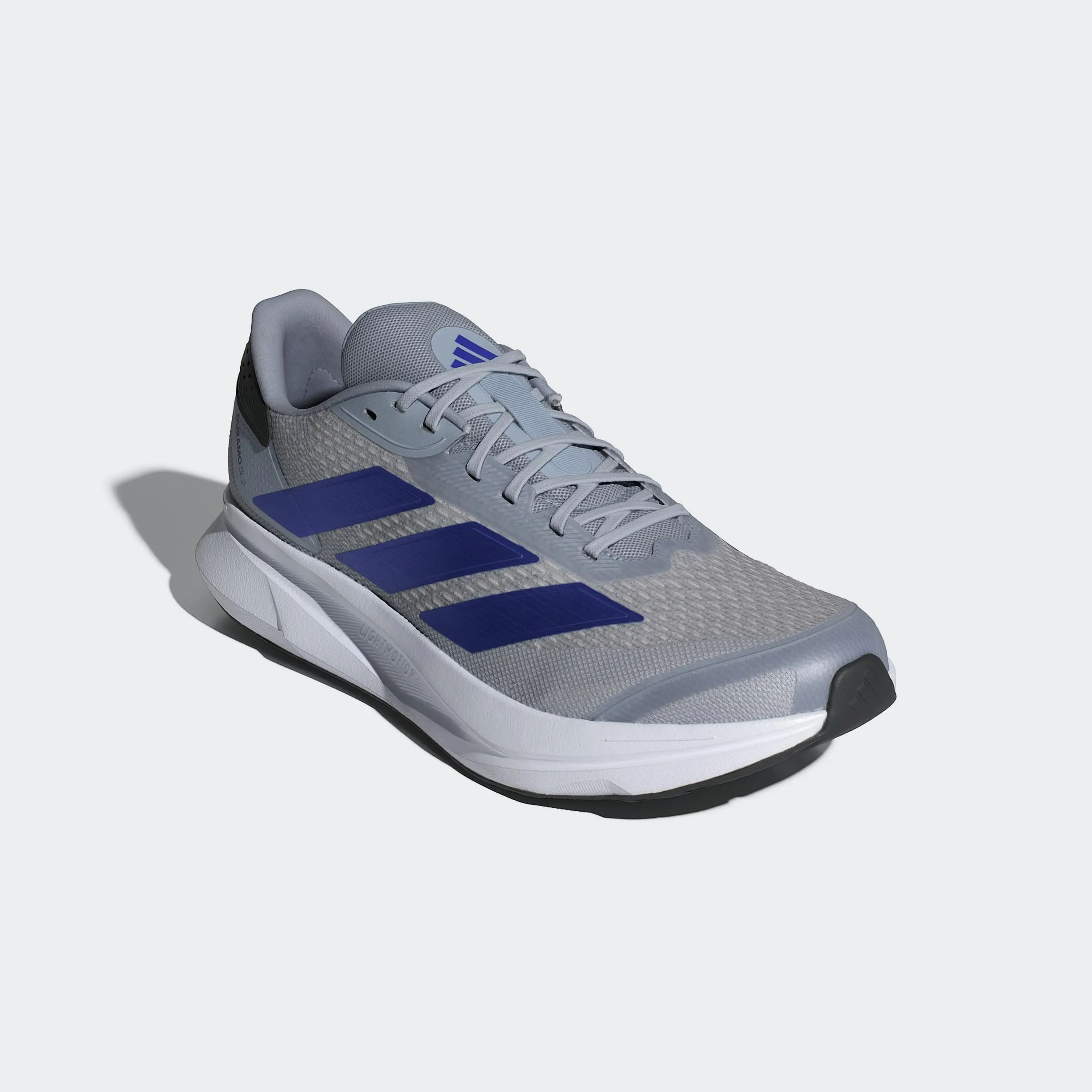 adidas Uomo Duramo SL 2 Running Shoes, Halo Silver/Lucid Blue/Grey Two, 46 2/3 EU - immagine 6