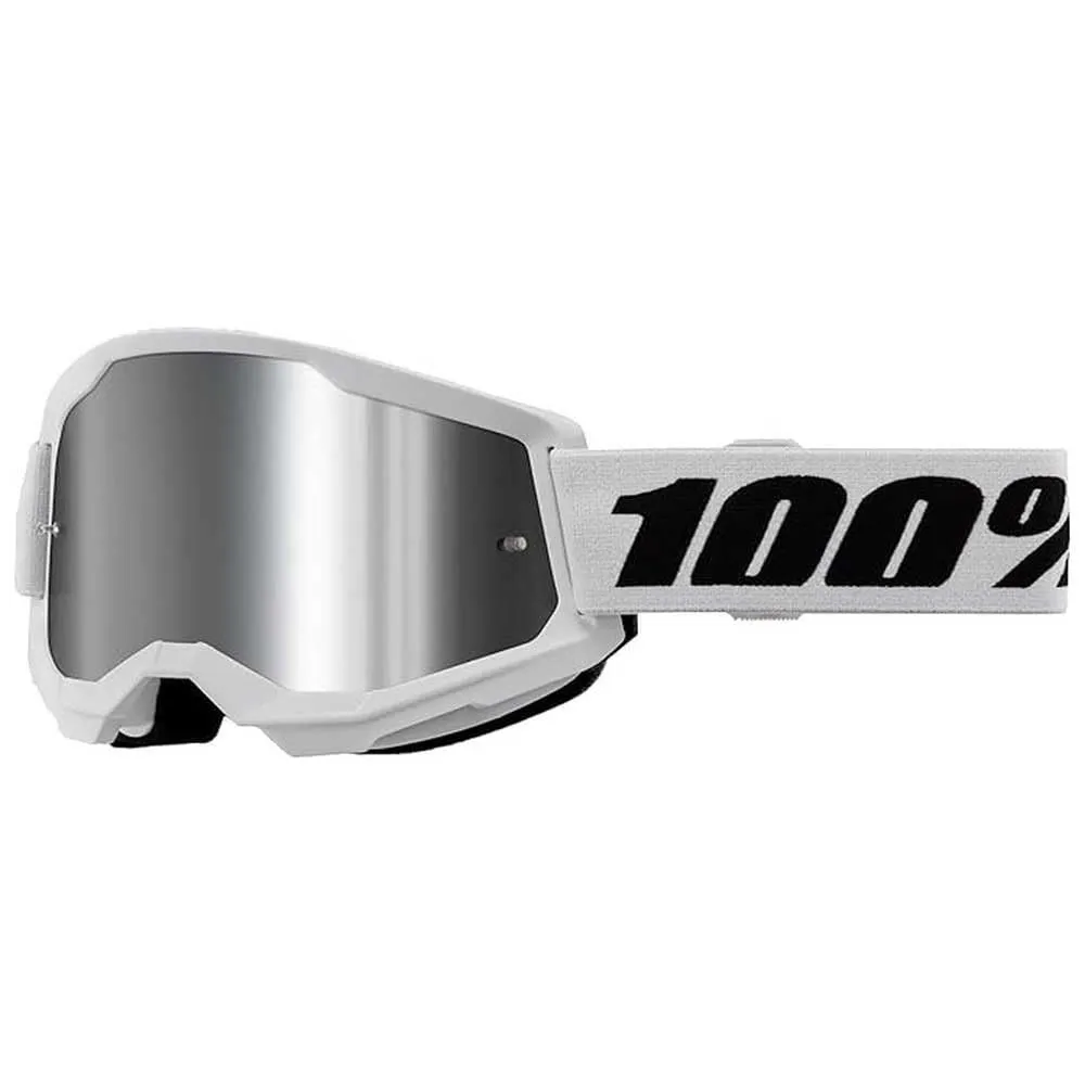 Maschera 100% Strata 2 White - Lente A Specchio Argento - immagine 1