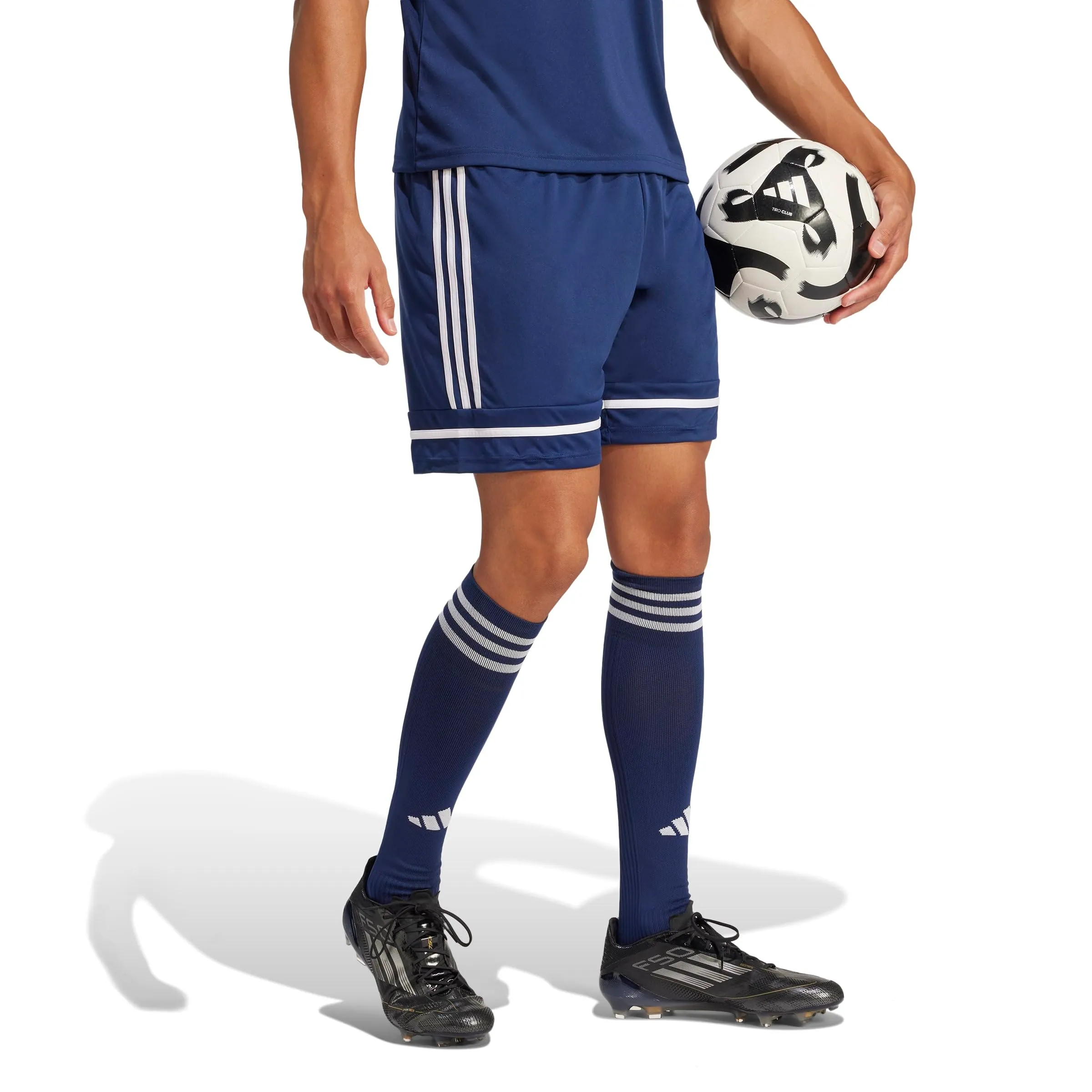 adidas Uomo SQUADRA25 SHORT, team navy blue 2/team navy blue 2/white, XL - immagine 7