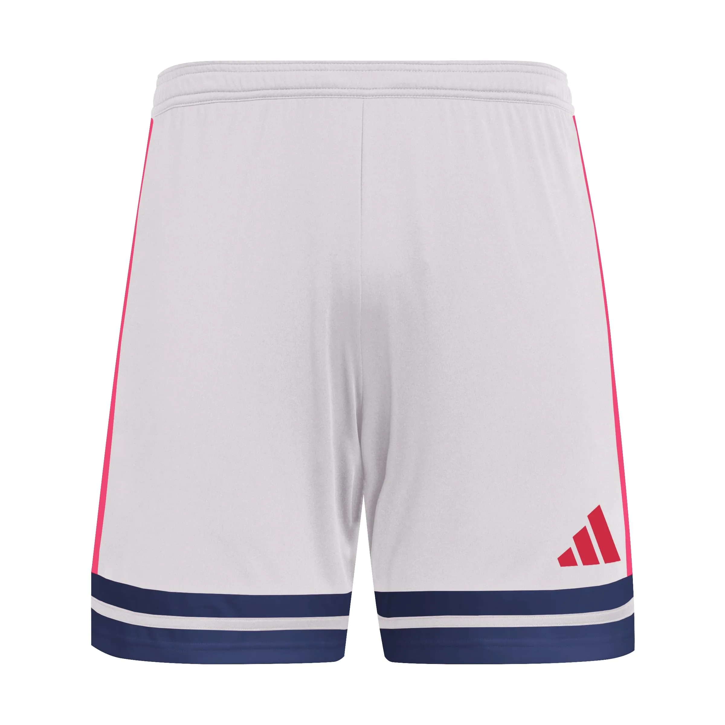 Adidas Uomo SQUADRA25 Short, Glory Grey/Team Navy Blue 2/Pure Ruby, XXL - immagine 1