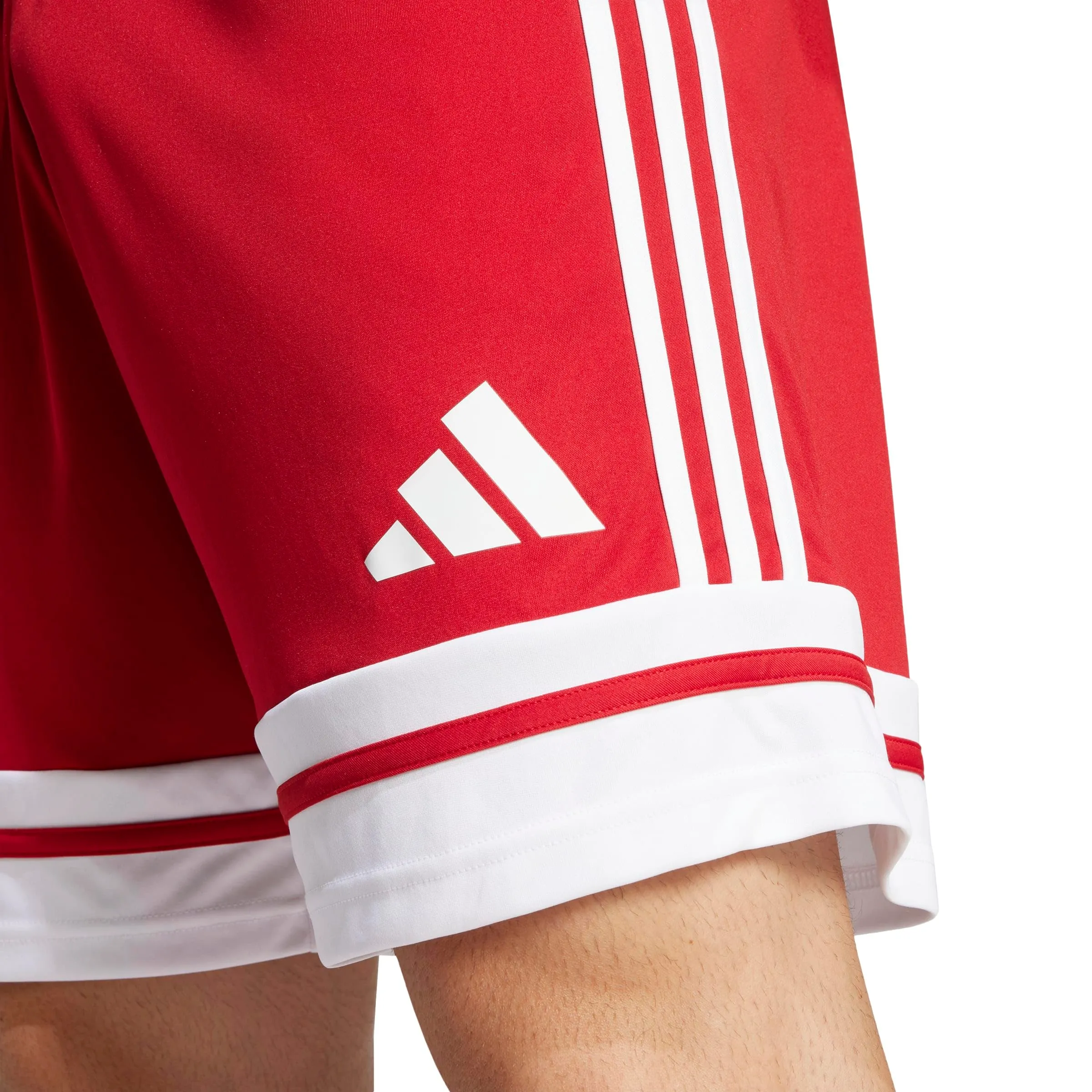 adidas Uomo SQUADRA25 SHORT, team power red 2/white, L - immagine 4