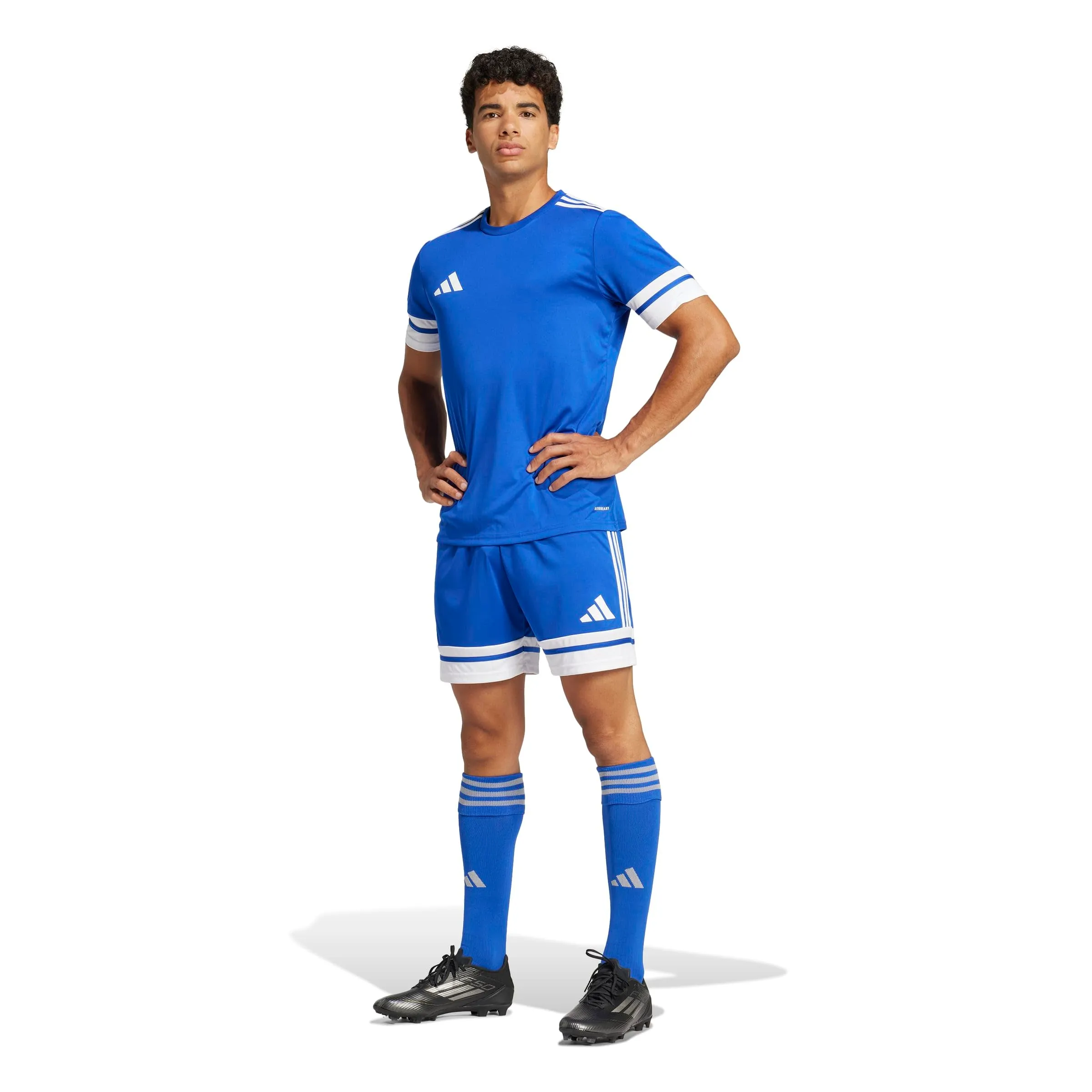 adidas Uomo SQUADRA25 SHORT, Royal Blue / White, S - immagine 7