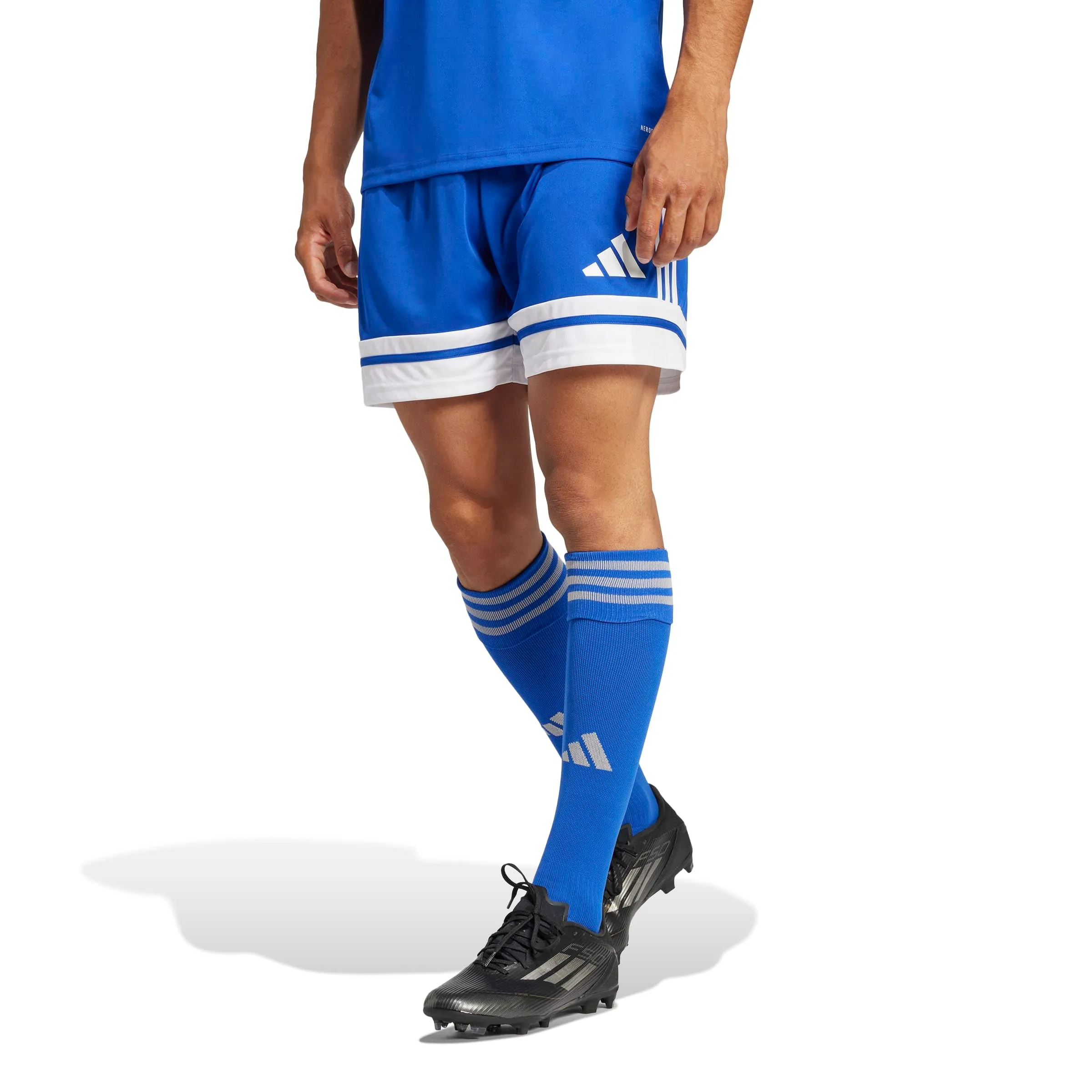 adidas Uomo SQUADRA25 SHORT, Royal Blue / White, XL - immagine 2