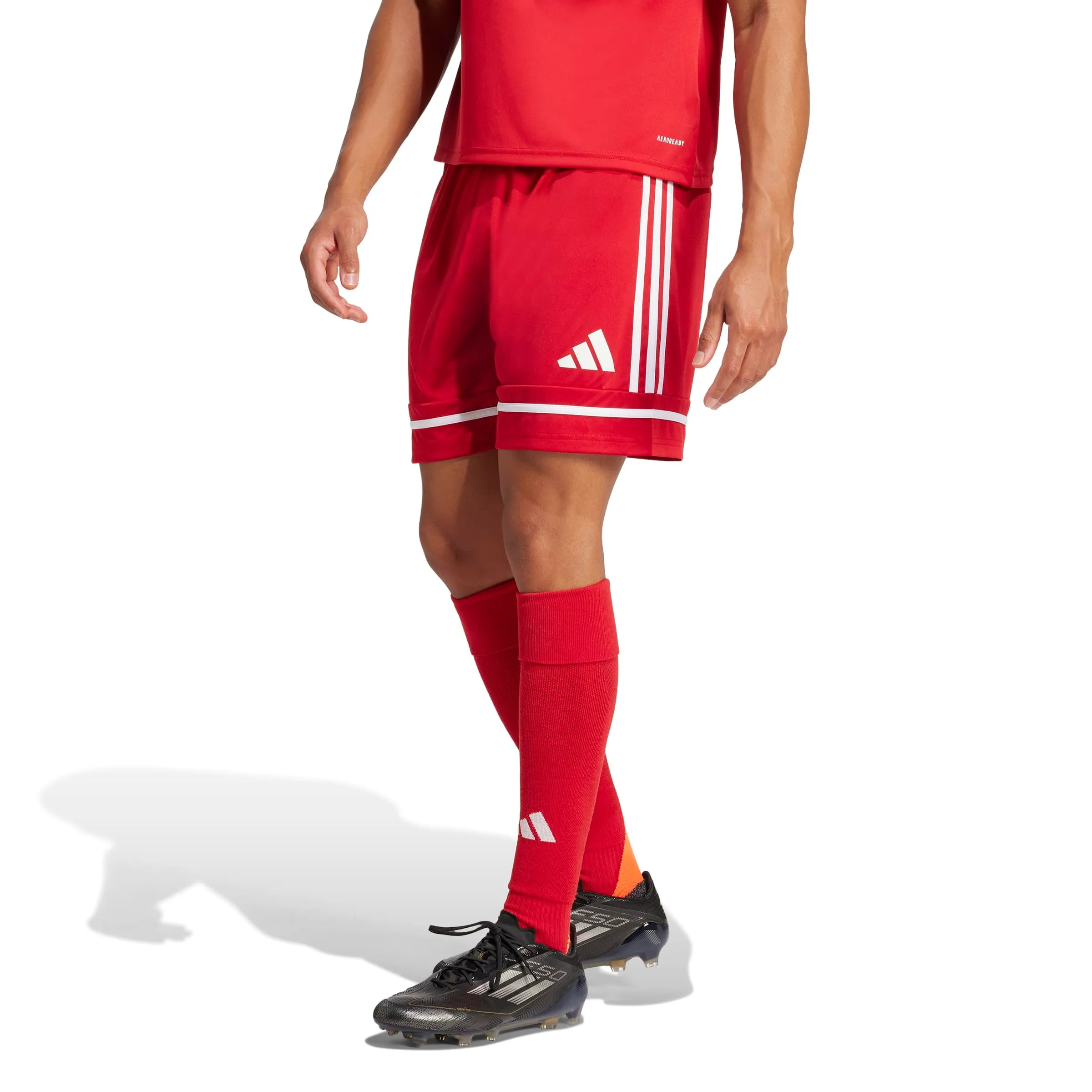 adidas Uomo SQUADRA25 SHORT, team power red 2/team power red 2/white, XS - immagine 2