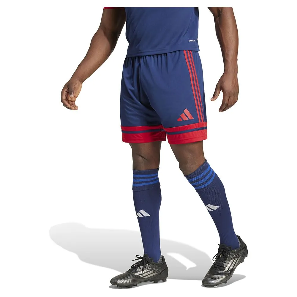 adidas Uomo SQUADRA25 SHORT, team navy blue 2/team power red 2, XXL - immagine 3