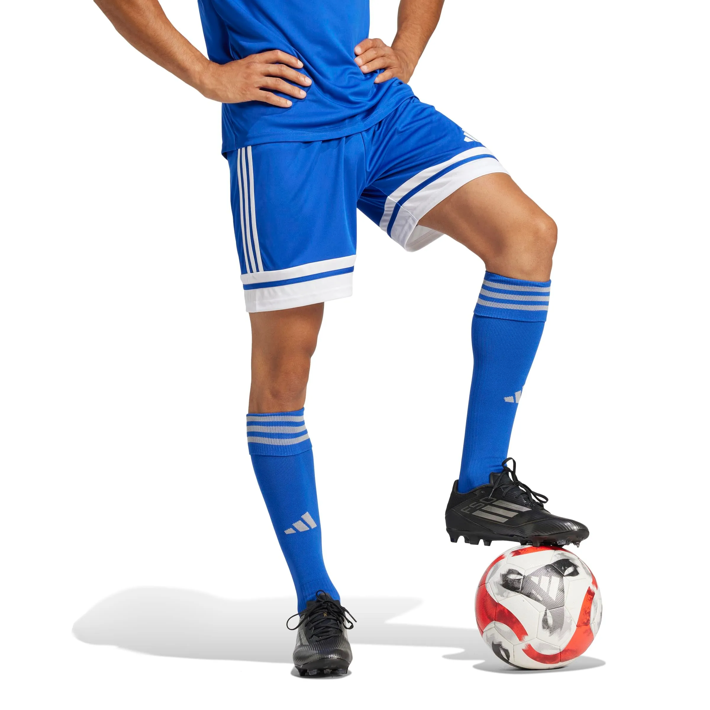 adidas Uomo SQUADRA25 SHORT, Royal Blue / White, 3XL - immagine 6