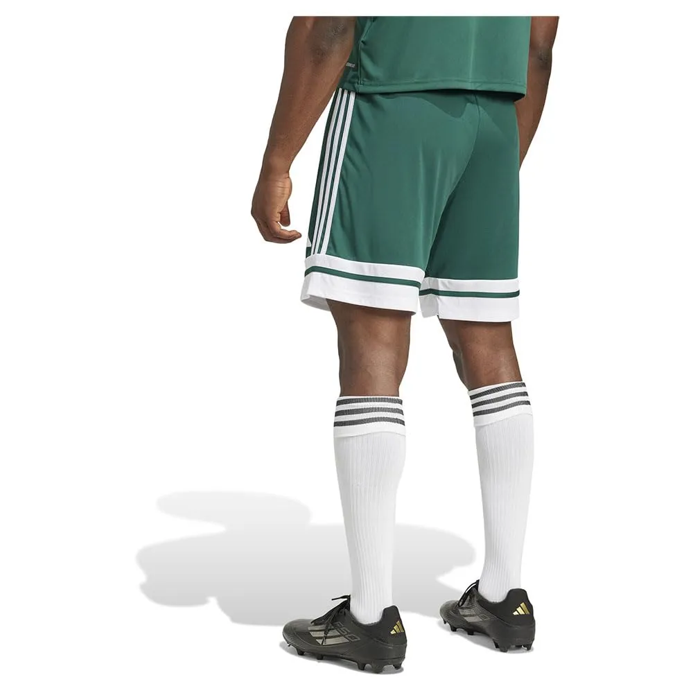 Adidas Uomo SQUADRA25 Short, Team Dark Green/White, L - immagine 3