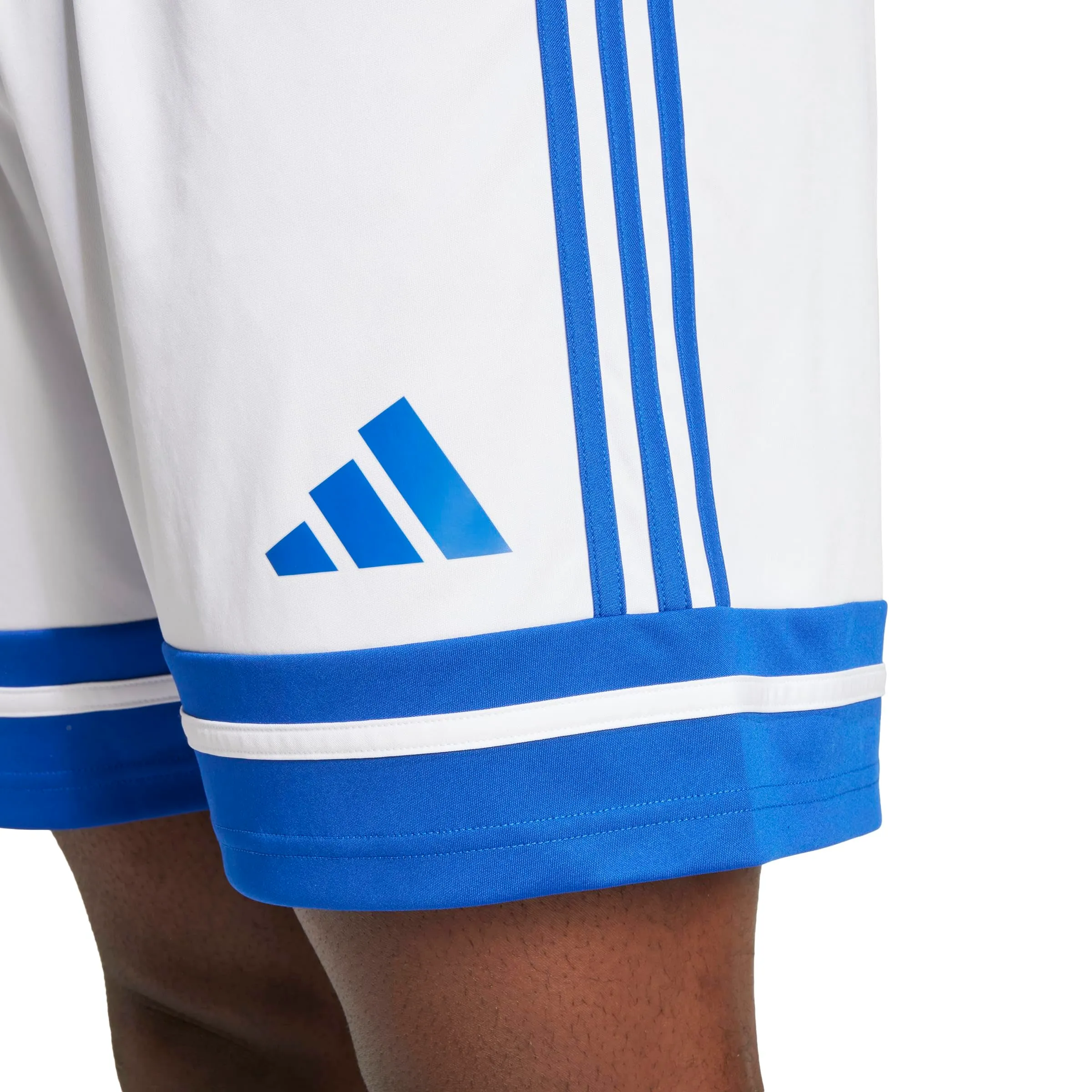 adidas Uomo SQUADRA25 SHORT, white/team royal blue, 3XL - immagine 6