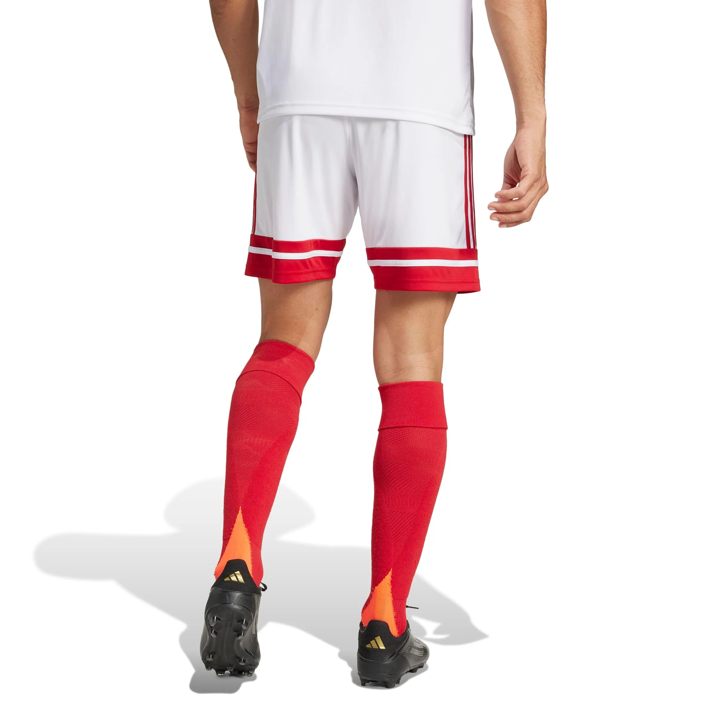 adidas Uomo SQUADRA25 SHORT, white/team power red 2, M - immagine 3
